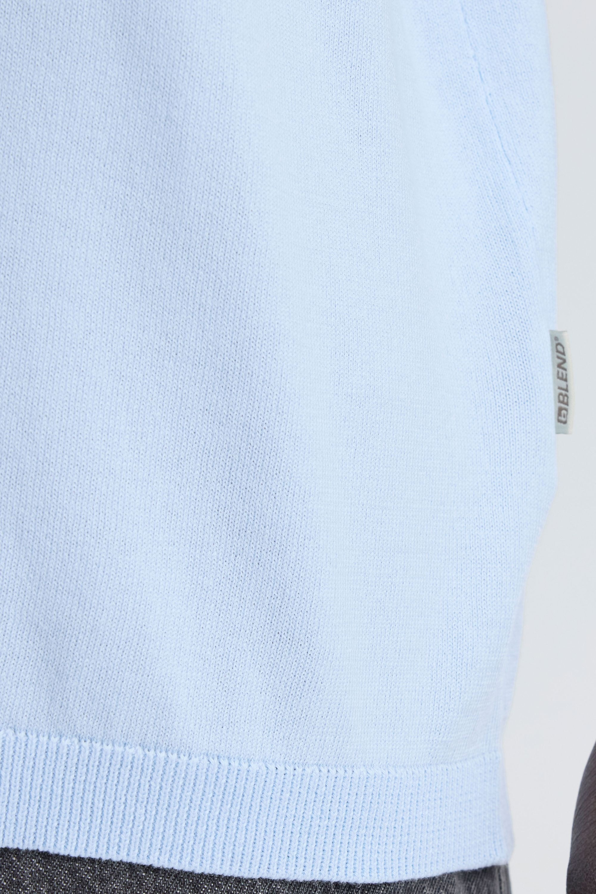 Blend Poloshirt »BHDao Polo« Modernes Feinstrick-Shirt mit V-Ausschnitt und Polokragen