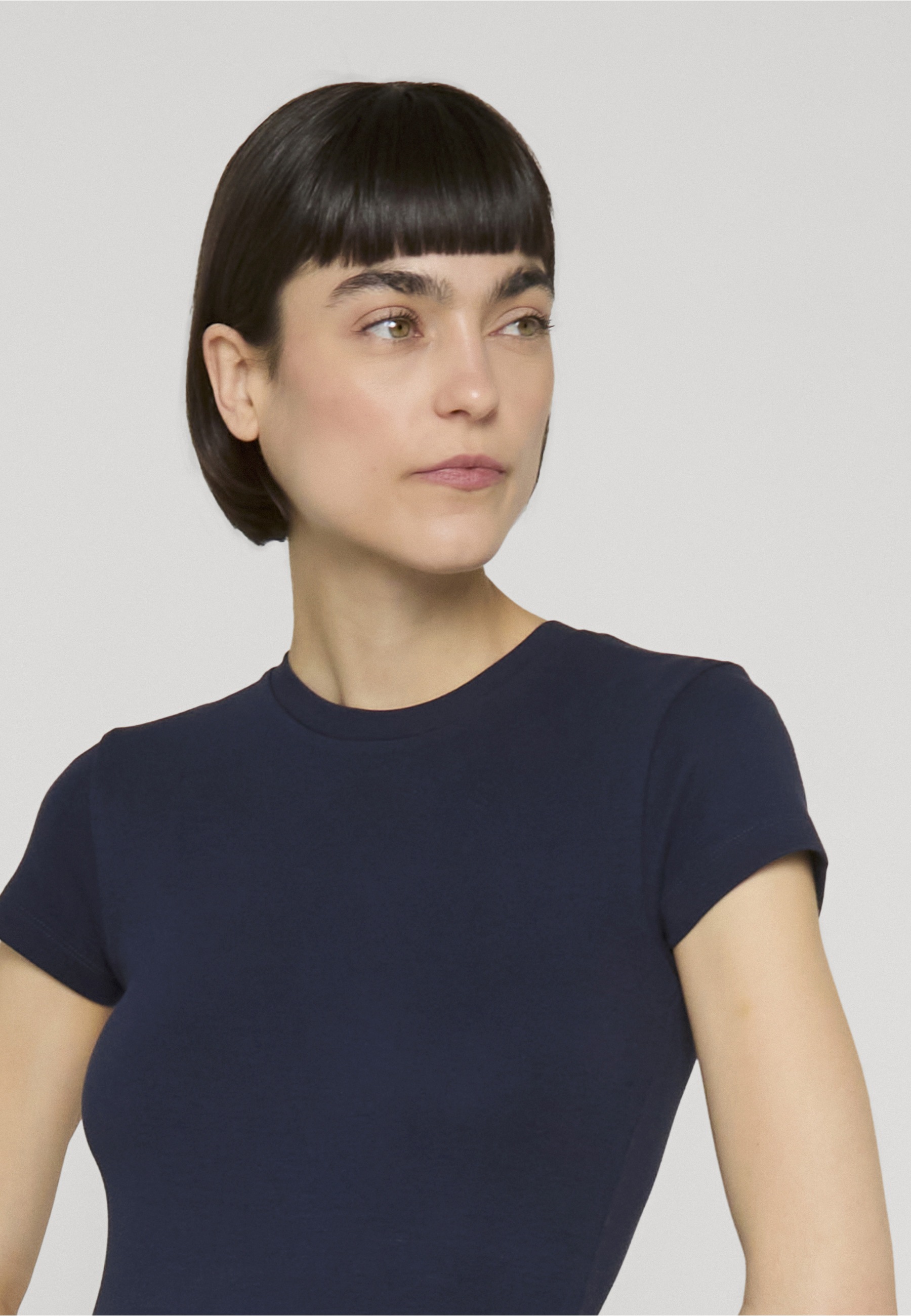 URBAN CLASSICS T-Shirt »Urban Classics Ladies Short Slim Tee 5-Pack« 1