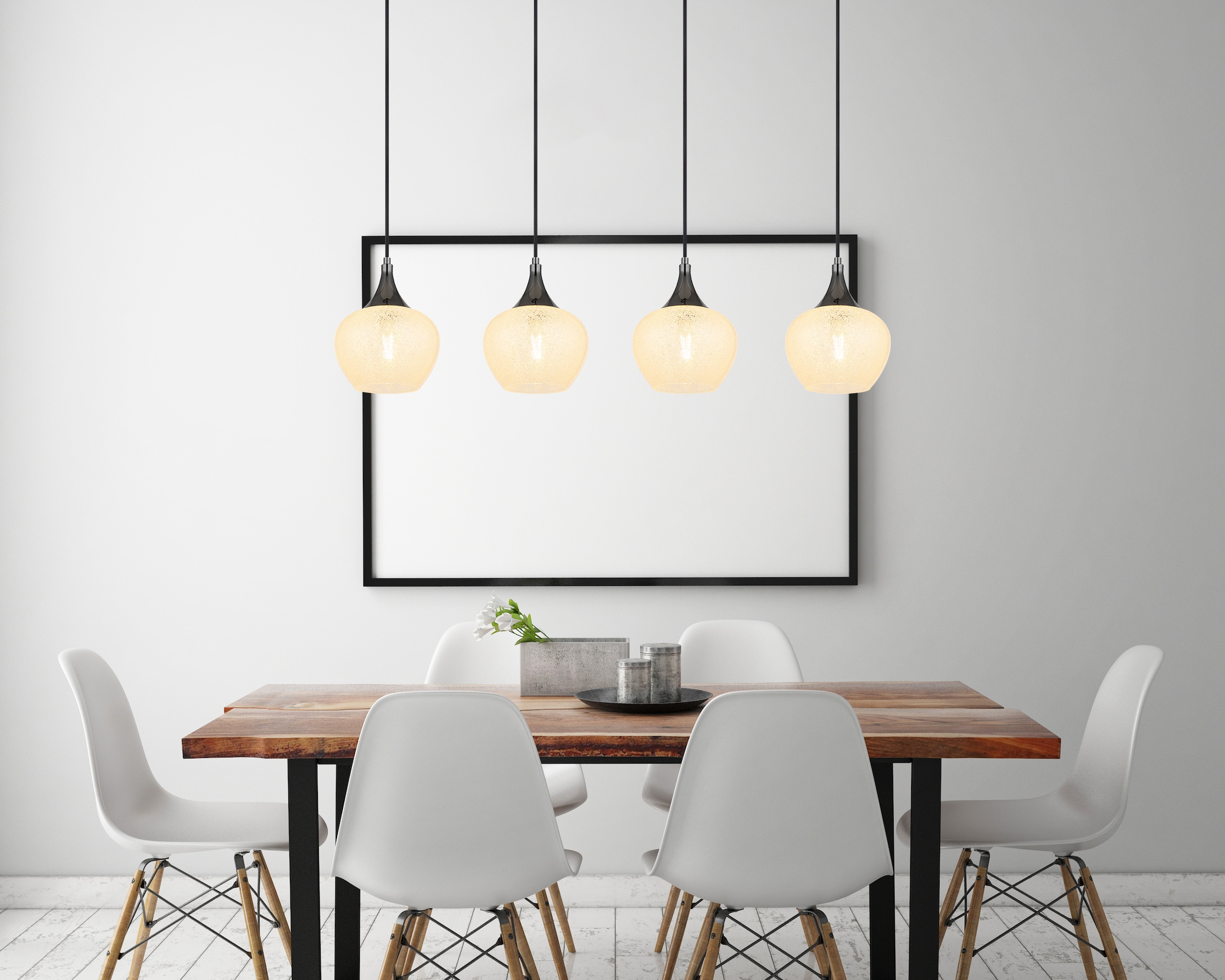 GLOBO LIGHTING Hängeleuchte »MAXY« E27 1 Stk. Hängeleuchte für Esszimmer schwarz chrom