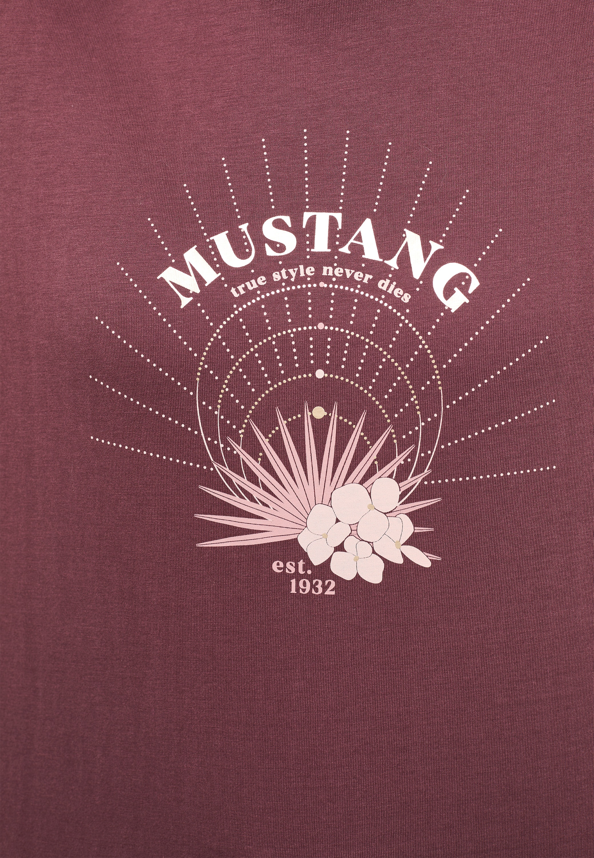 MUSTANG T-Shirt Style kaufen Foil« »Mustang Alina für C BAUR 