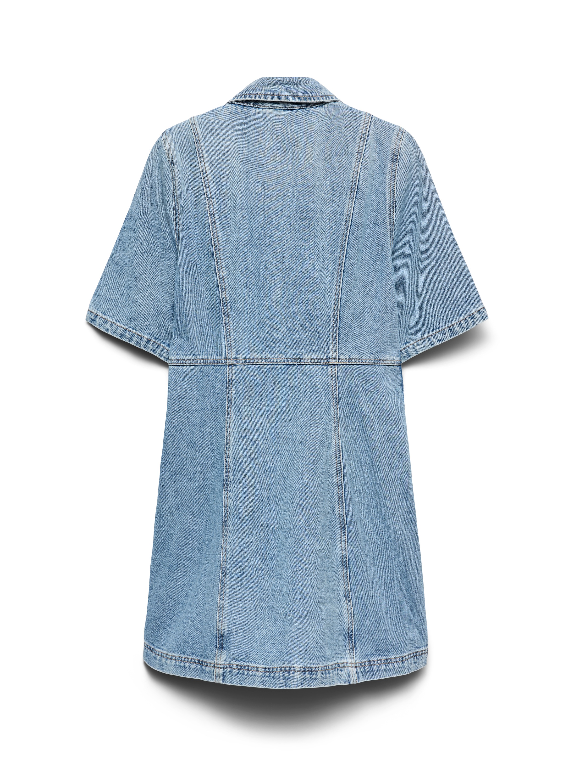 Vero Moda Jeanskleid »VMDAISY 2/4 SHORT DENIM DRESS NOOS« Baumwolle