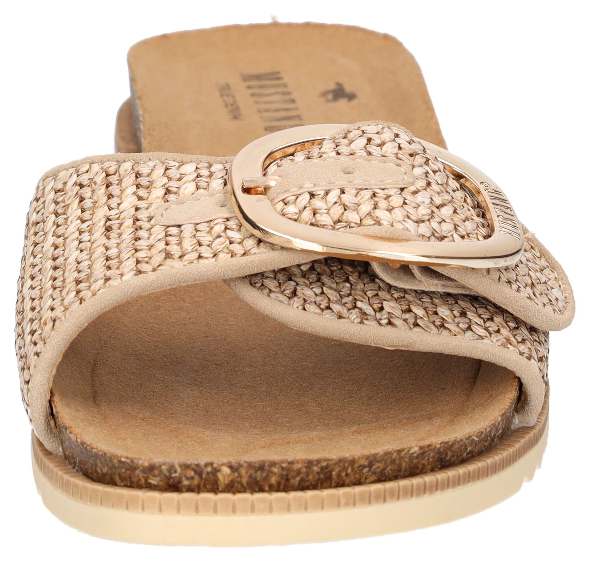 Thumbnail - Mustang Shoes Pantolette, Flats, Sommerschuh, Sandale in Flechtoptik