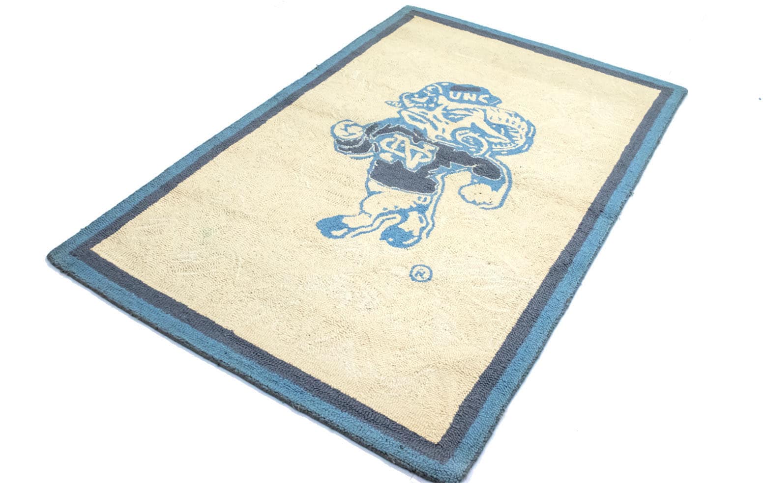 Wollteppich »Kinderteppich Teppich handgetuftet beige«, rechteckig, Spielteppich