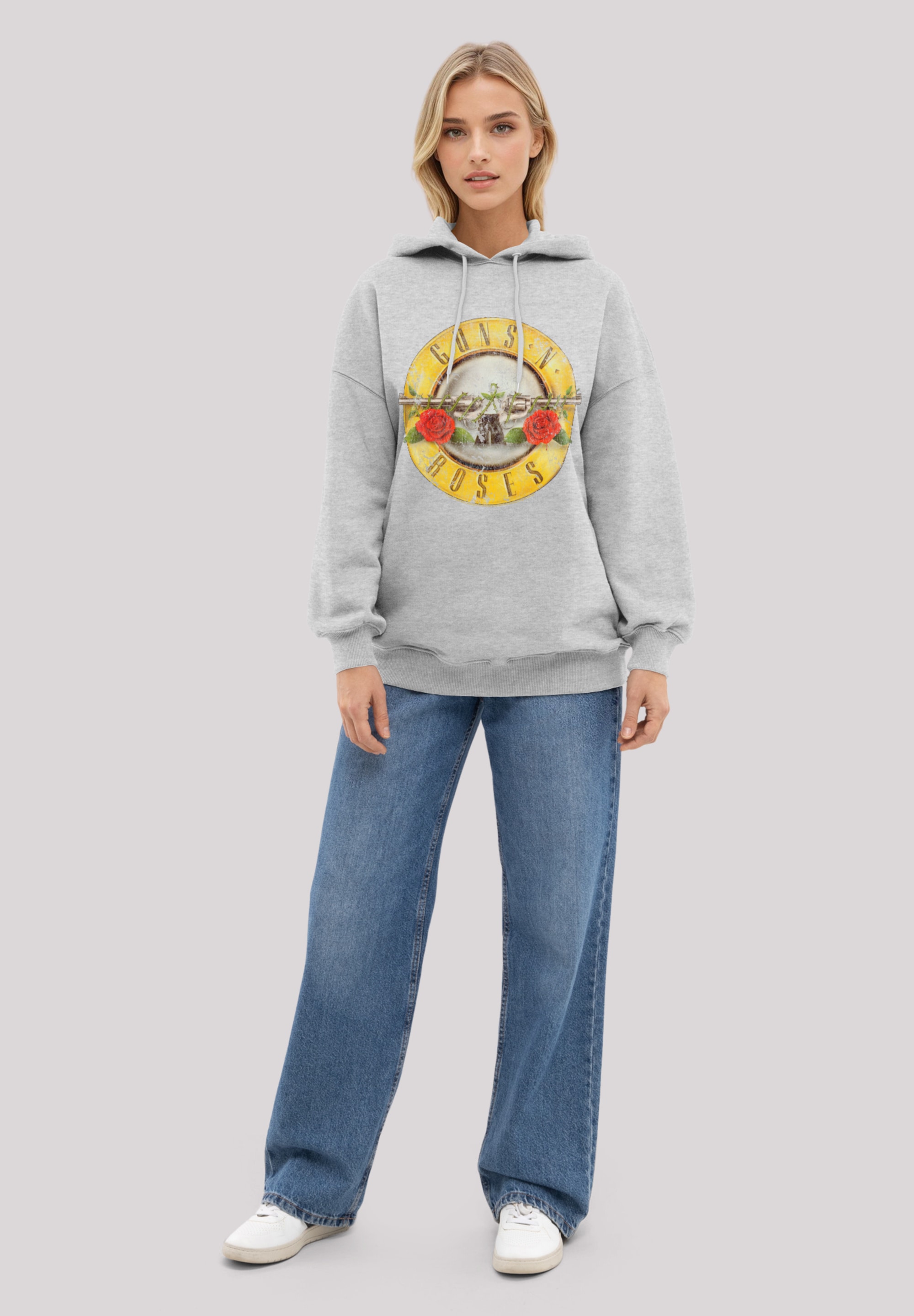 F4NT4STIC Kapuzenpullover »Guns 'n' Roses Vintage Logo Rock Music Band«, Premium Qualität