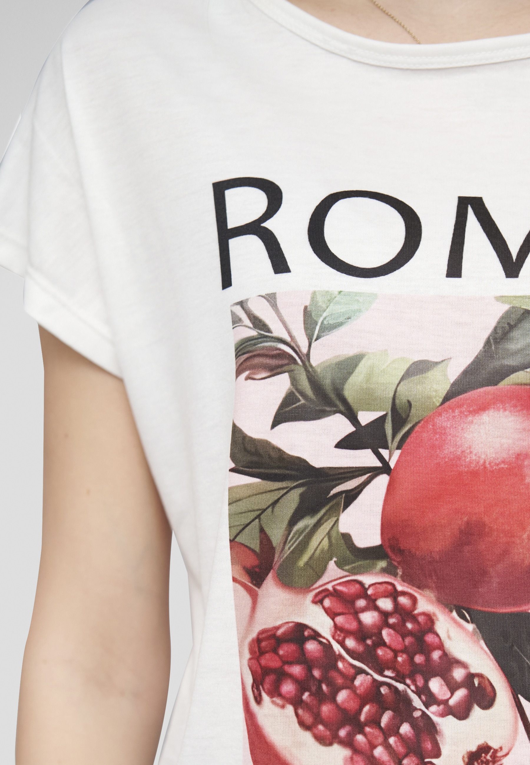 CLOUD 5IVE T-Shirt »CLOUD 5IVE Cloud 5ive T-Shirt Pomegranate Print« 1 Stk.