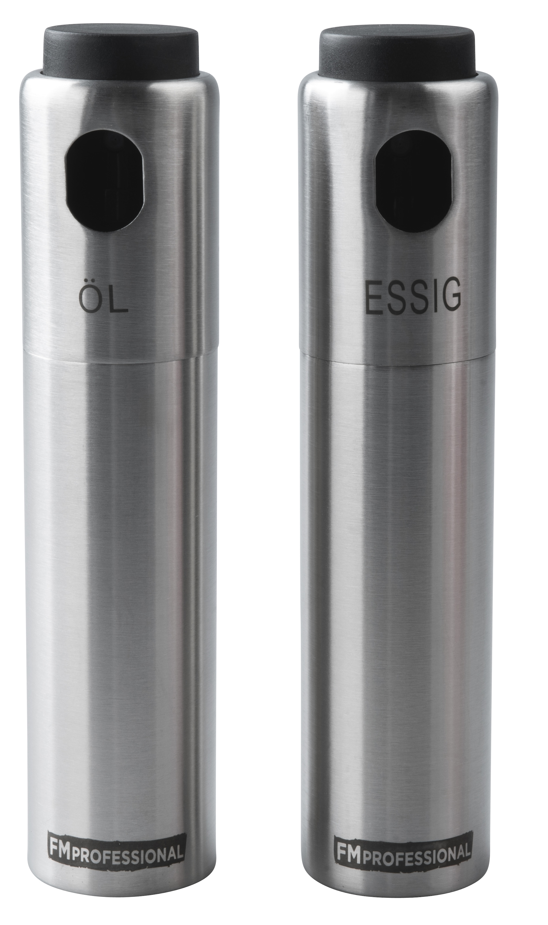 FMprofessional Menage-Set »Essig- & Ölsprüher Set aus Edelstahl«