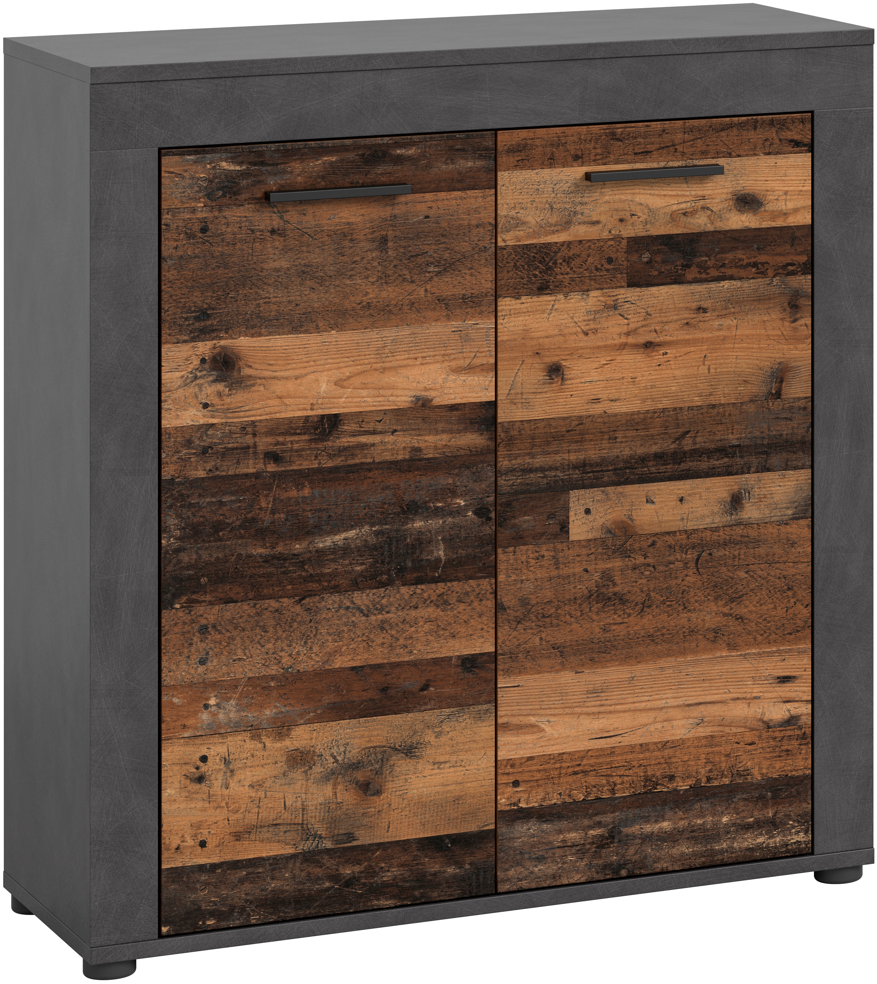 OTTO home Highboard "AOSTA, Höhe 88 cm, 2 Türen, 3 Fächer, 2 Einlegeböden" in verschiedenen Farbausführungen, individuell kombinierbar, Kommode, Schrank, Anrichte, Standschrank, Sideboard, Wohnzimmer