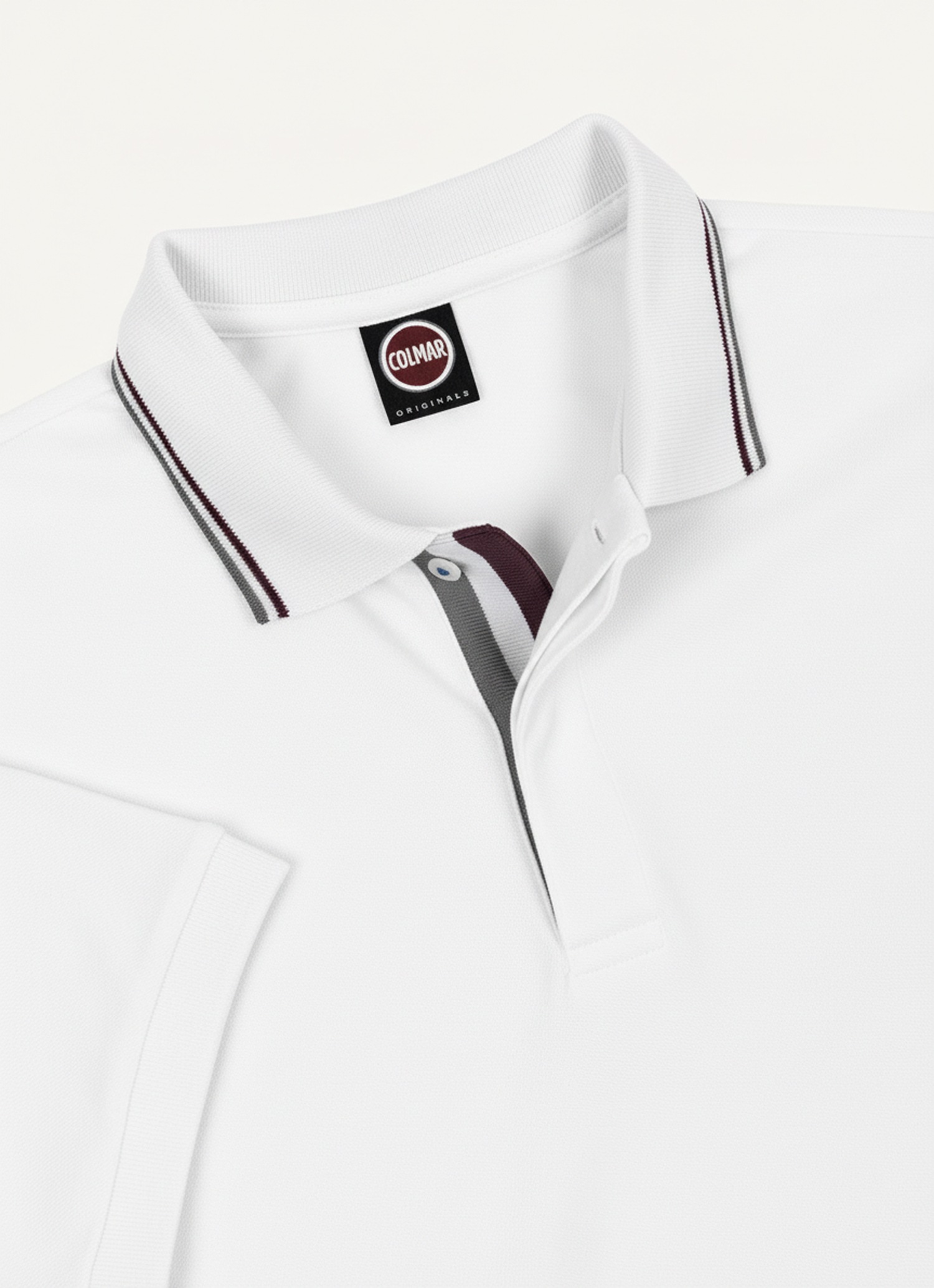 Thumbnail - Colmar Poloshirt "MENS KNITTED SHIRT" aus Baumwolle, verdeckte Knopfleiste, regular fit