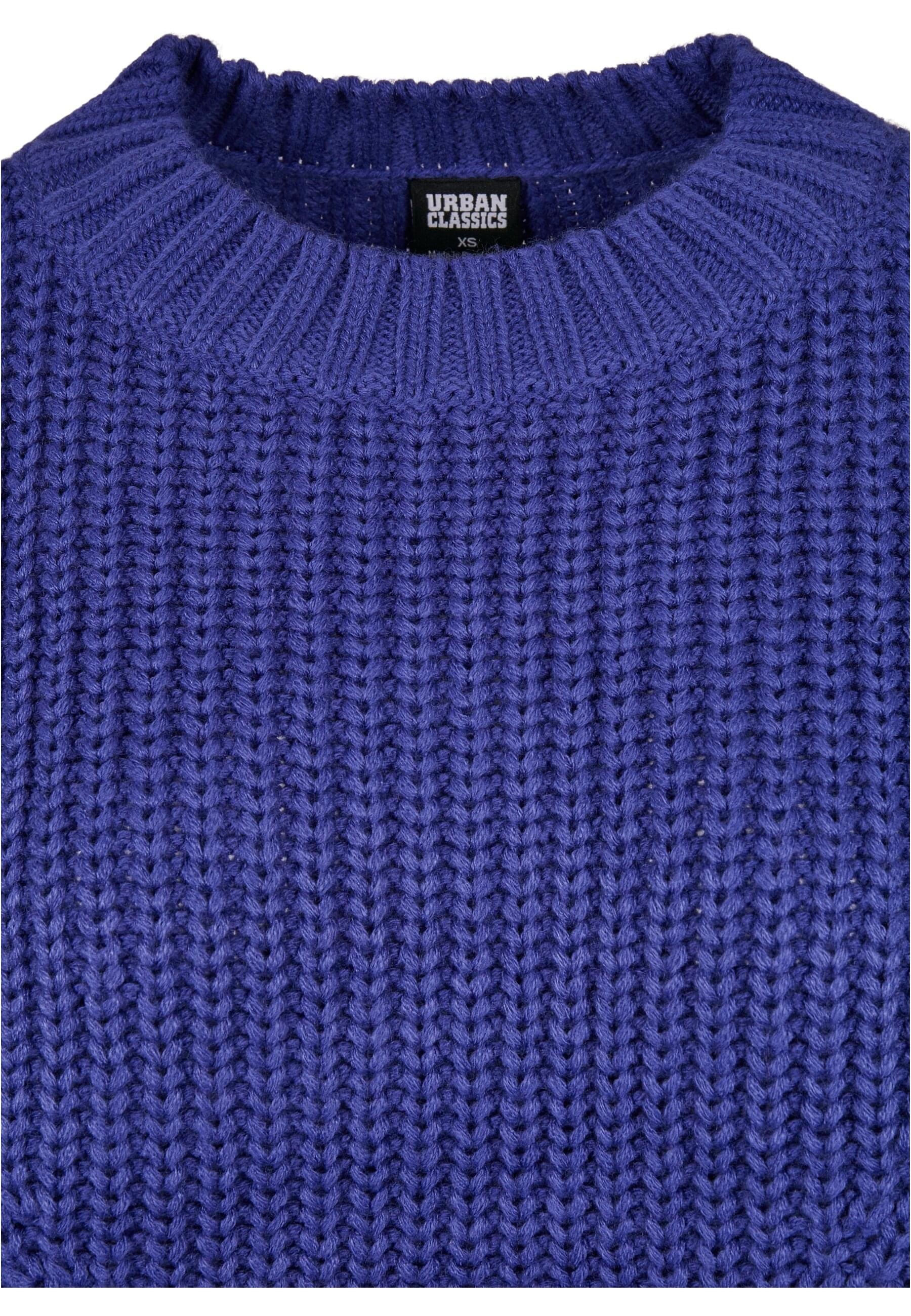 URBAN CLASSICS Rundhalspullover »Urban Classics Damen Ladies Wide Oversize Sweater«, (1 tlg.)