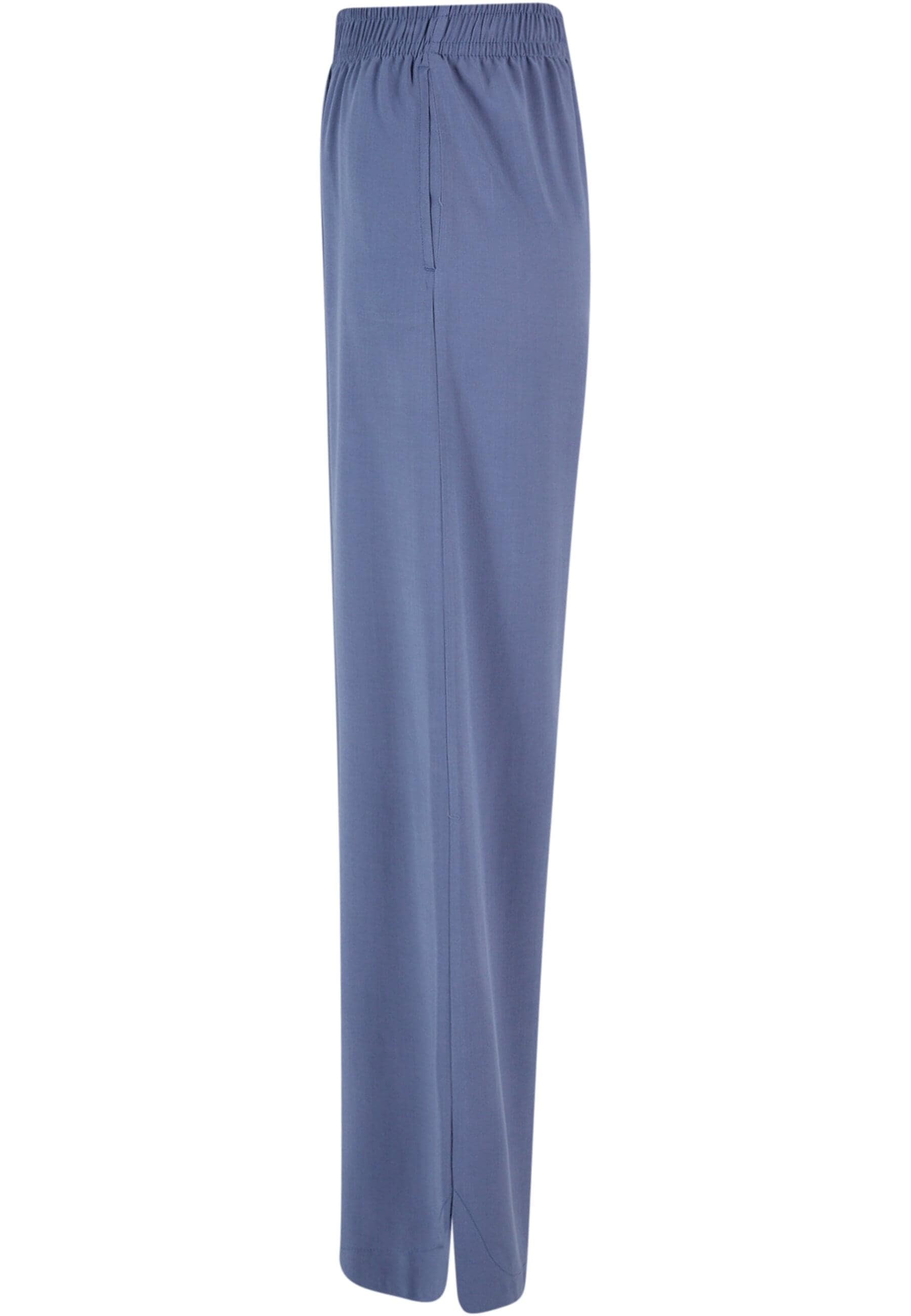 URBAN CLASSICS Stoffhose »Urban Classics Damen Ladies Wide Leg Viscose Pants«, (1 tlg.)