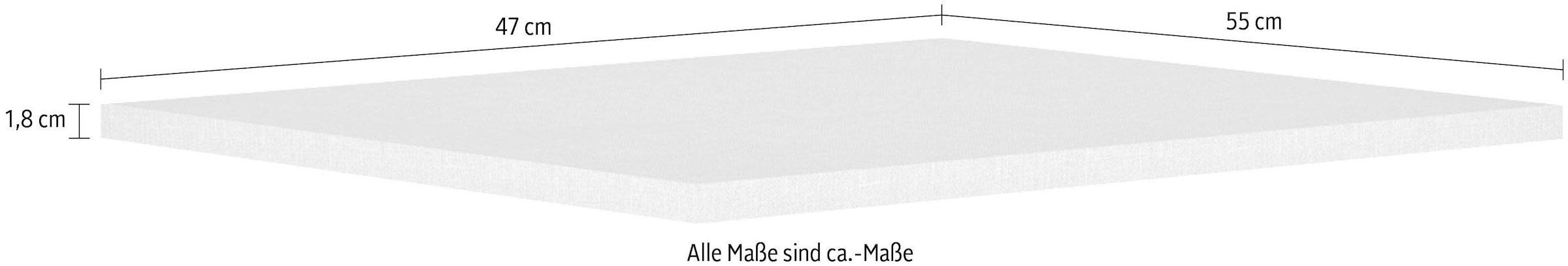 Gami Einlegeboden "Enzo" 2 Stk. tlg. Verschiedene Module einfach zu kombinieren