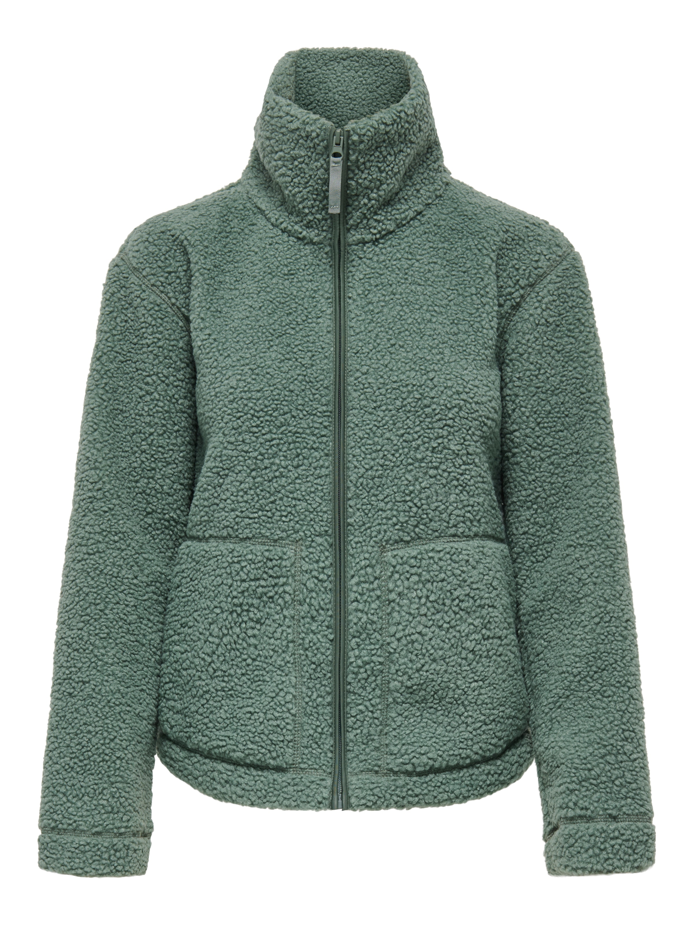 ONLY Plüschjacke »ONLMEGAN TEDDY JACKET CS OTW« ohne Kapuze Kunstfaser, Plüsch, seitliche Eingrifftaschen, Stehkragen
