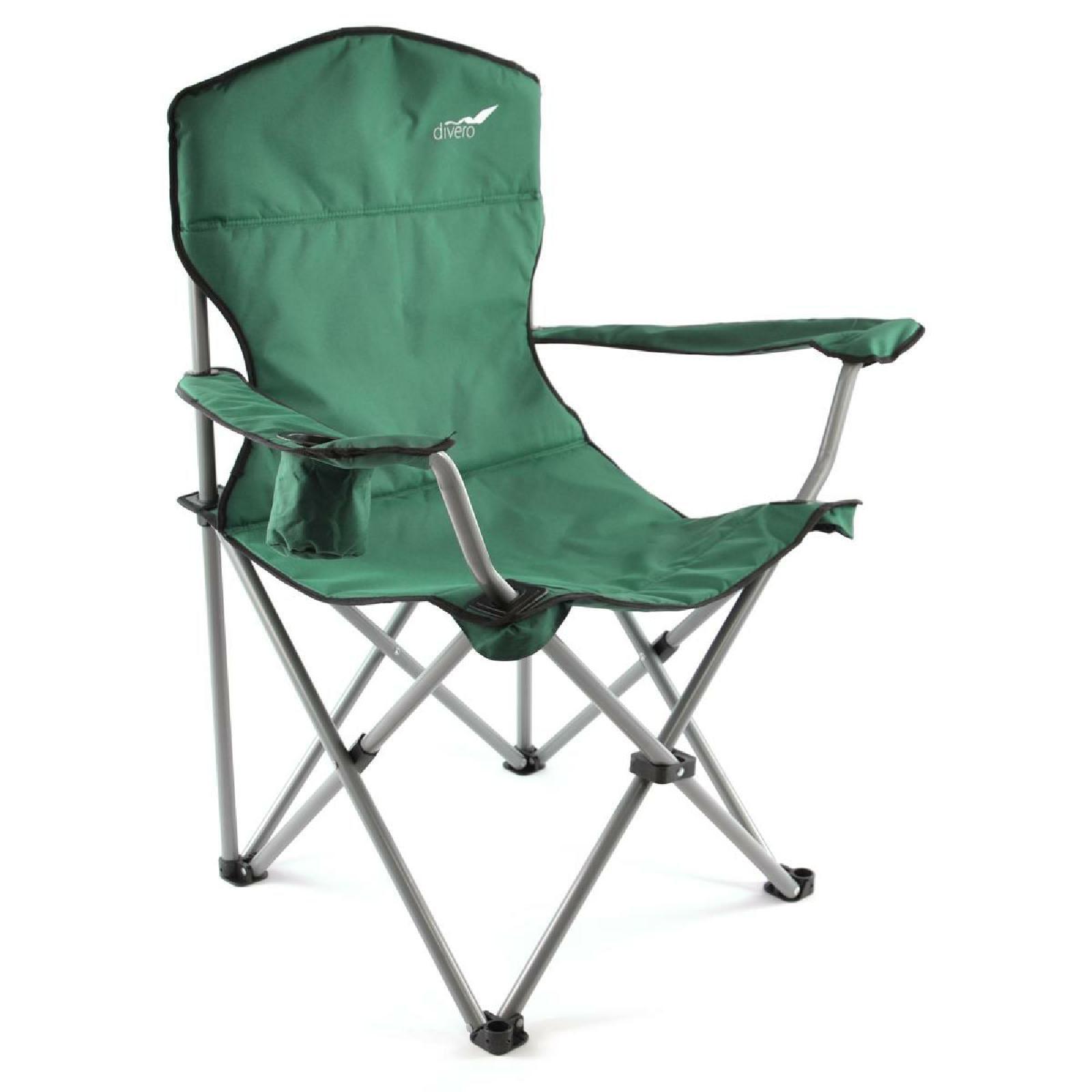 VCM Gartenstuhl "XL Angelstuhl Getränkehalter Campingstuhl klappbar" () günstig online kaufen