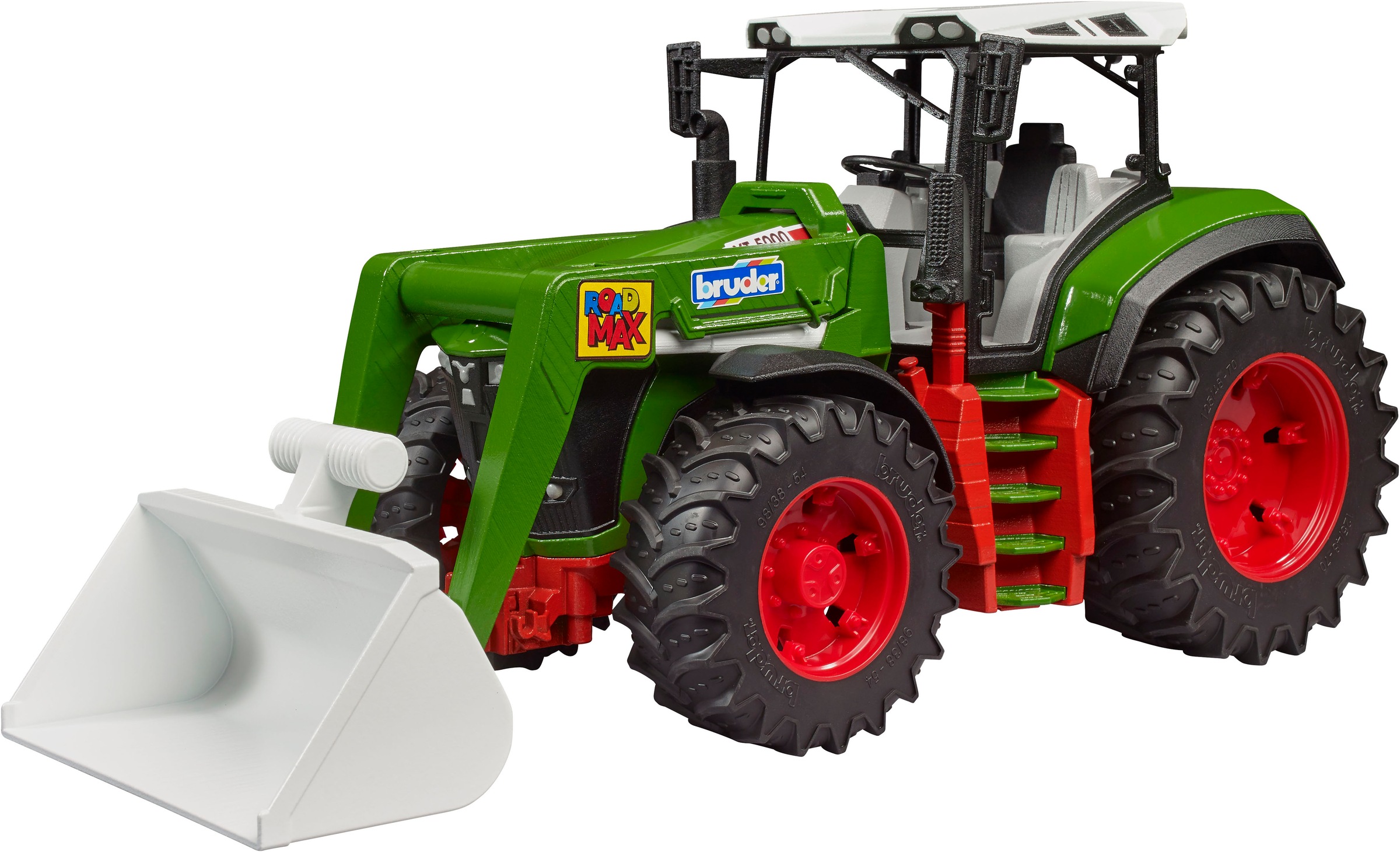 Bruder® Spielzeug-Traktor »Roadmax Traktor mit Frontlader und Kippanhänger (03452)«, Made in Europe