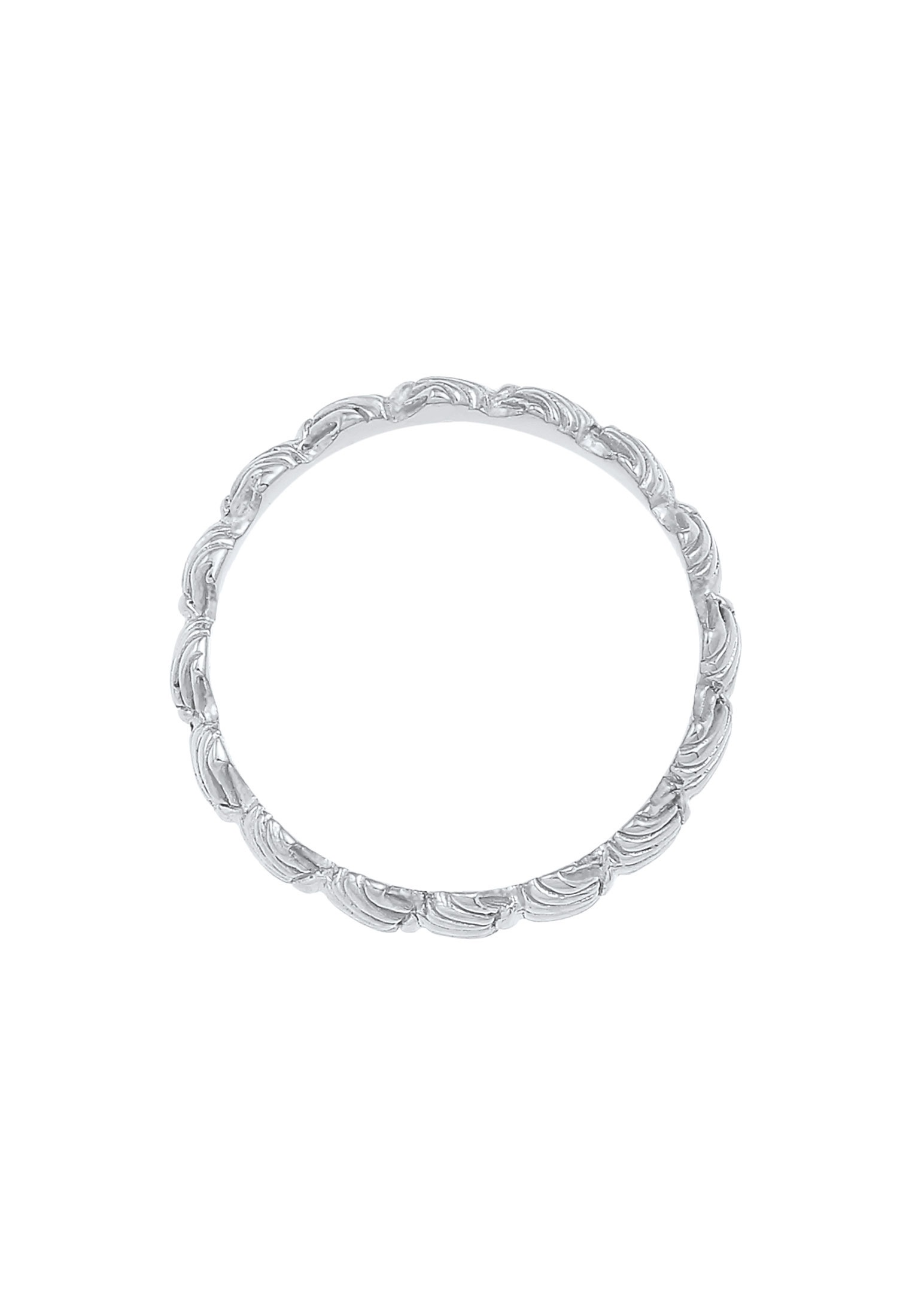 ELLI Bandring Muscheln Silver Size 60 2