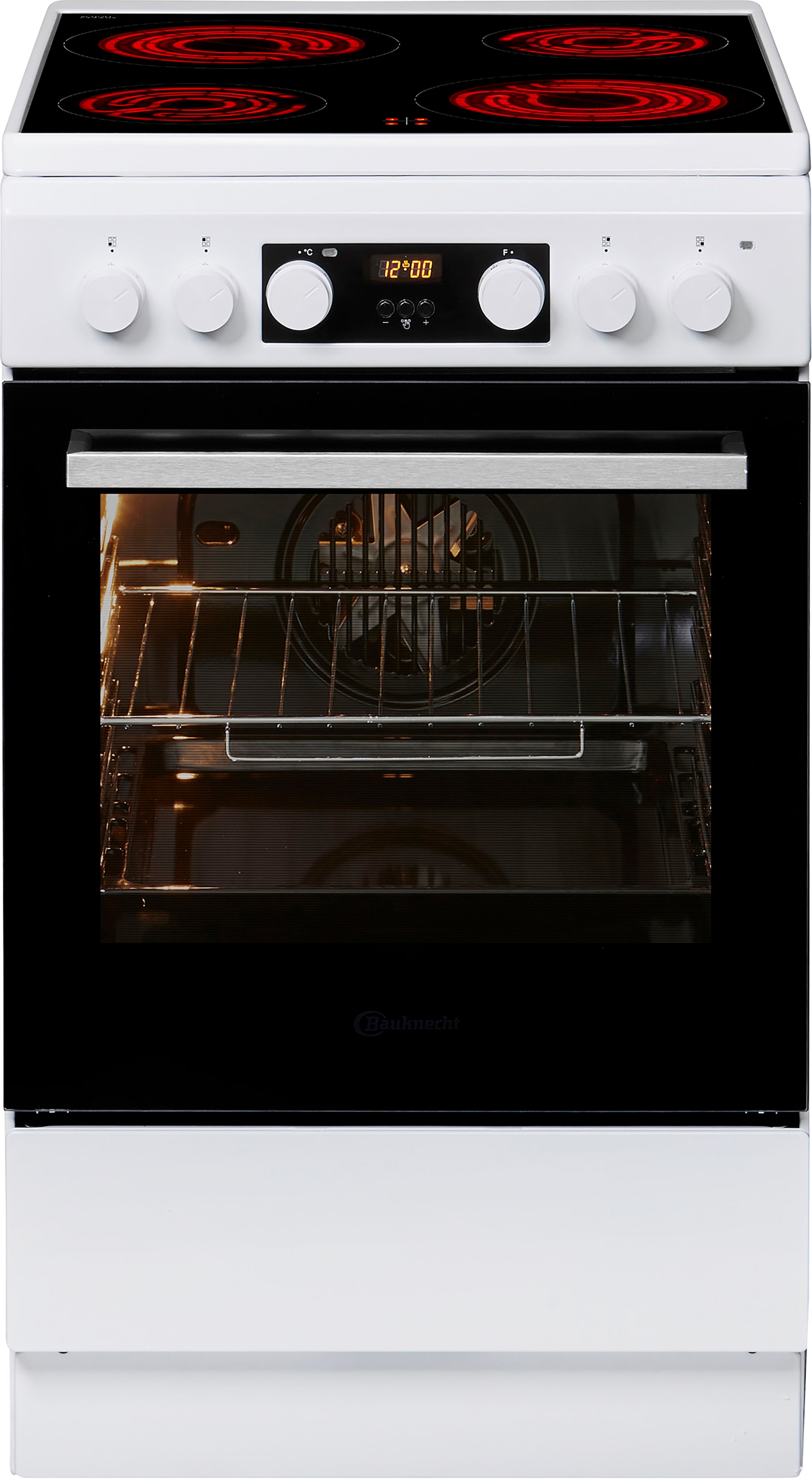 BAUKNECHT Elektro-Standherd »BS5V8CCW/DE« BS5V8C...