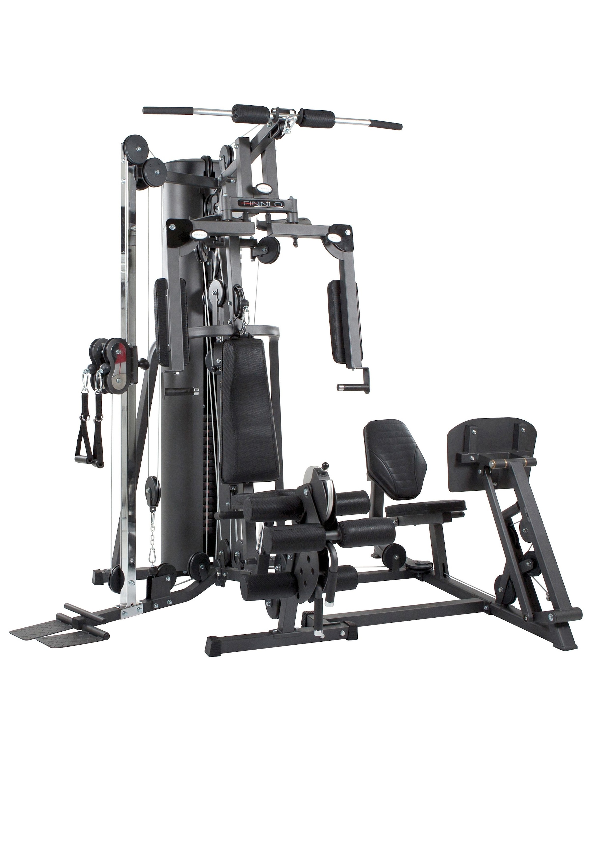 Finnlo by Hammer Kraftstation »Autark 2500«, 16 Gewichtsblöcke, (Beinpresse, Butterflystange, Ruderfunktion und mehr), multifunktionale Fitnessstation, max. Trainingsgewicht 100 kg