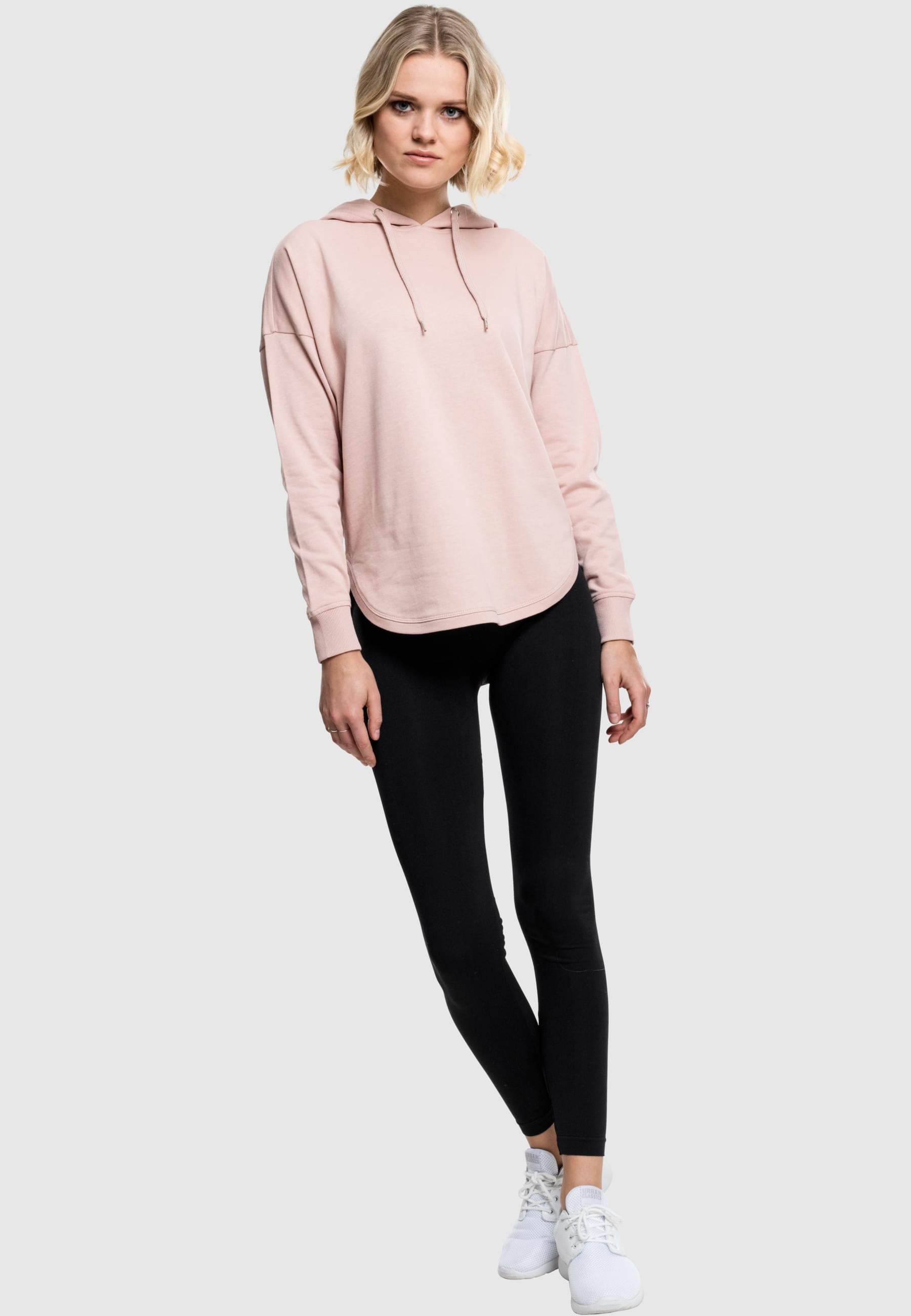 URBAN CLASSICS Rundhalspullover »Urban Classics Damen Ladies Oversized Terry Hoody«, (1 tlg.)