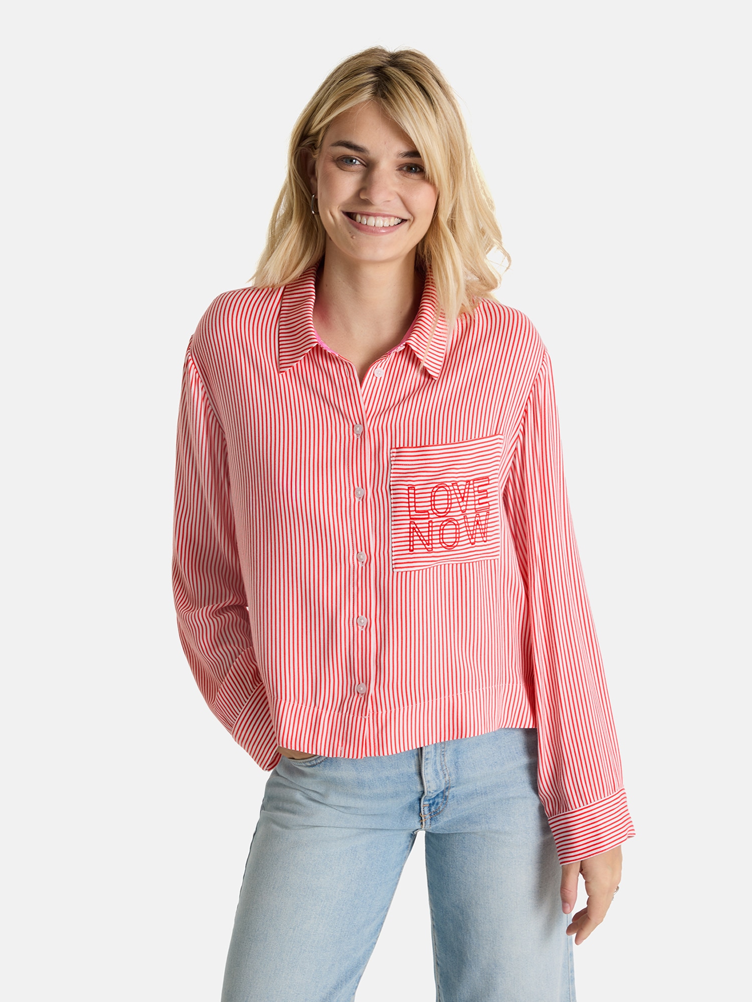 Lieblingsstück Hemdbluse "EceL" aus 100% Viskose günstig online kaufen