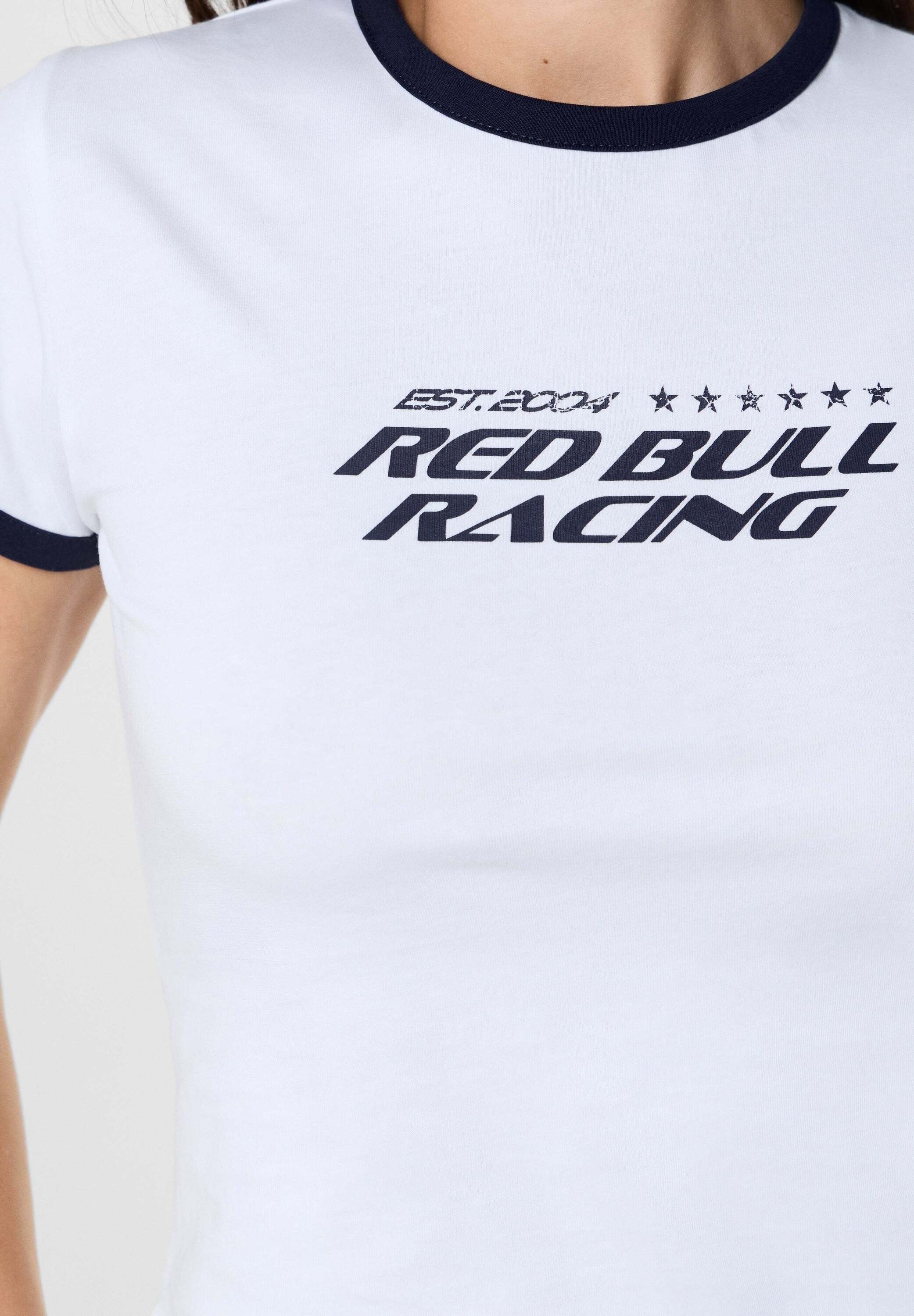 Red Bull Racing x Pepe Print-Shirt »bedrucktes T-Shirt W BLOCK BABY TEE«