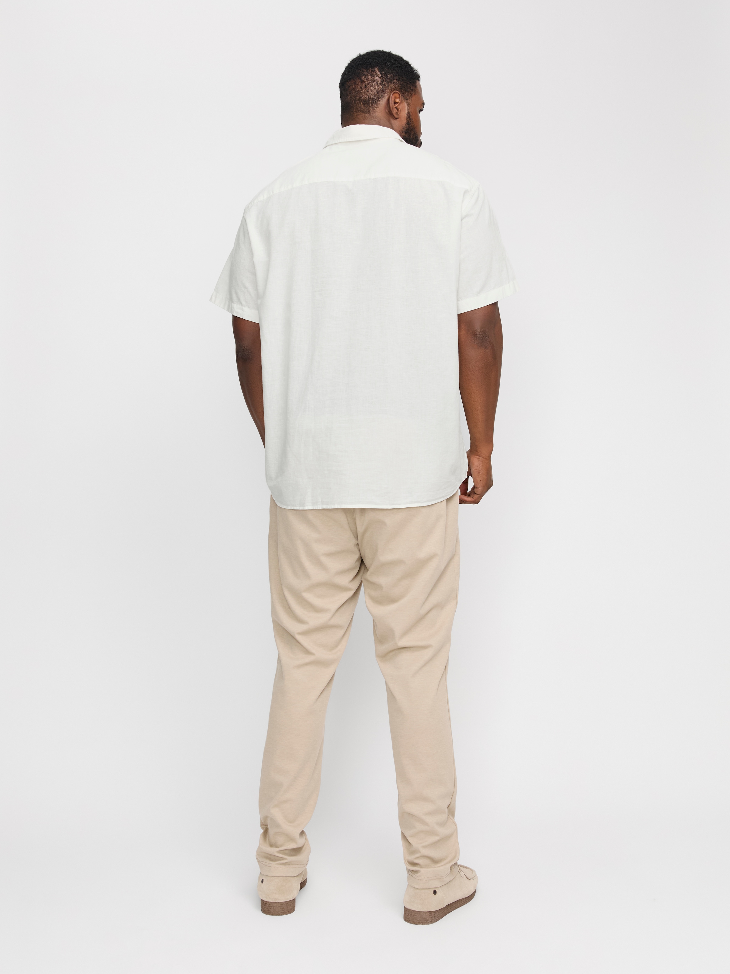 Jack & Jones PlusSize Kurzarmhemd »JJEBREEZE SHIRT SS SN PLS«, mit Hemdkragen