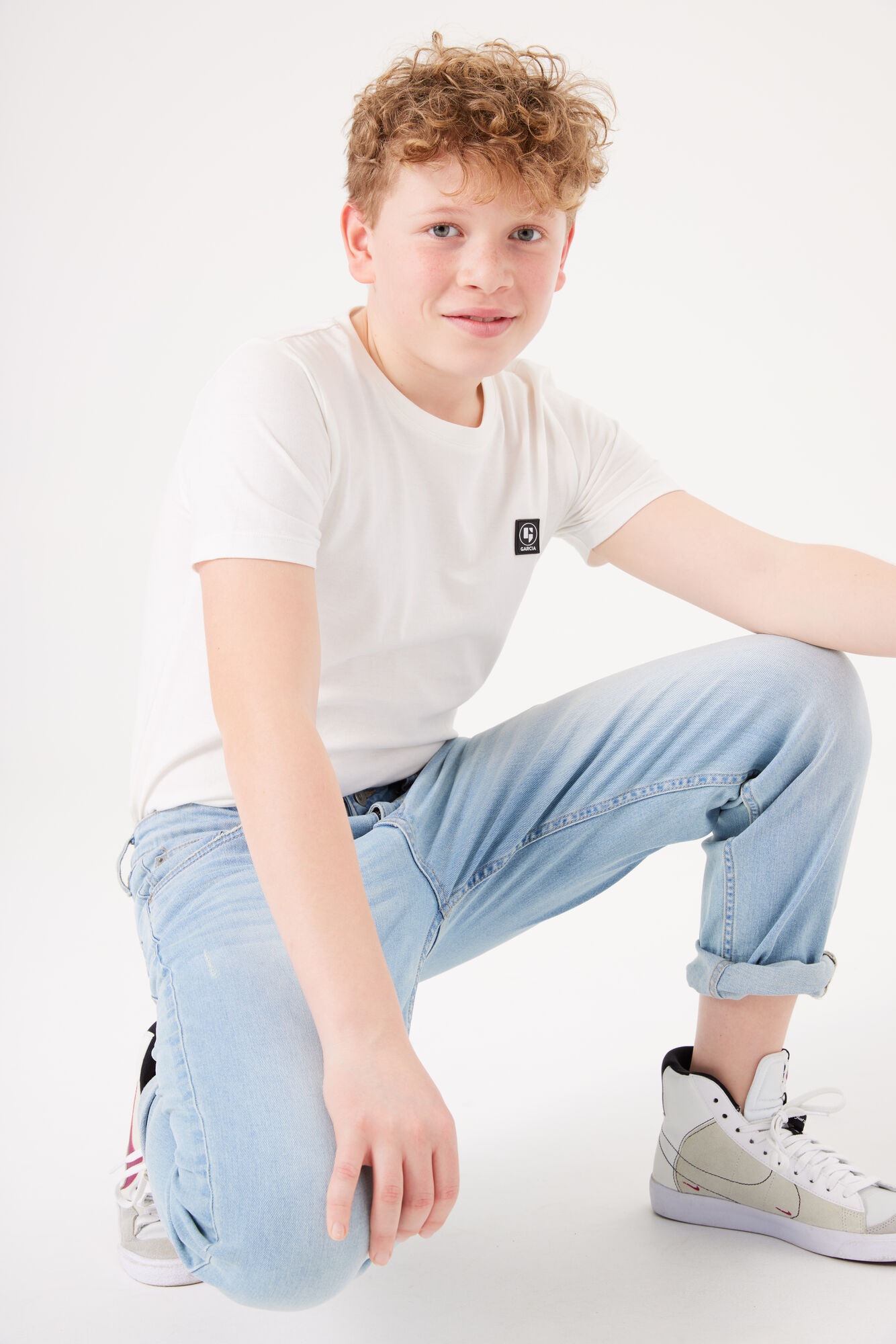Garcia Dad-Jeans »Dalino« for Boys, mit Destroyed Effekten