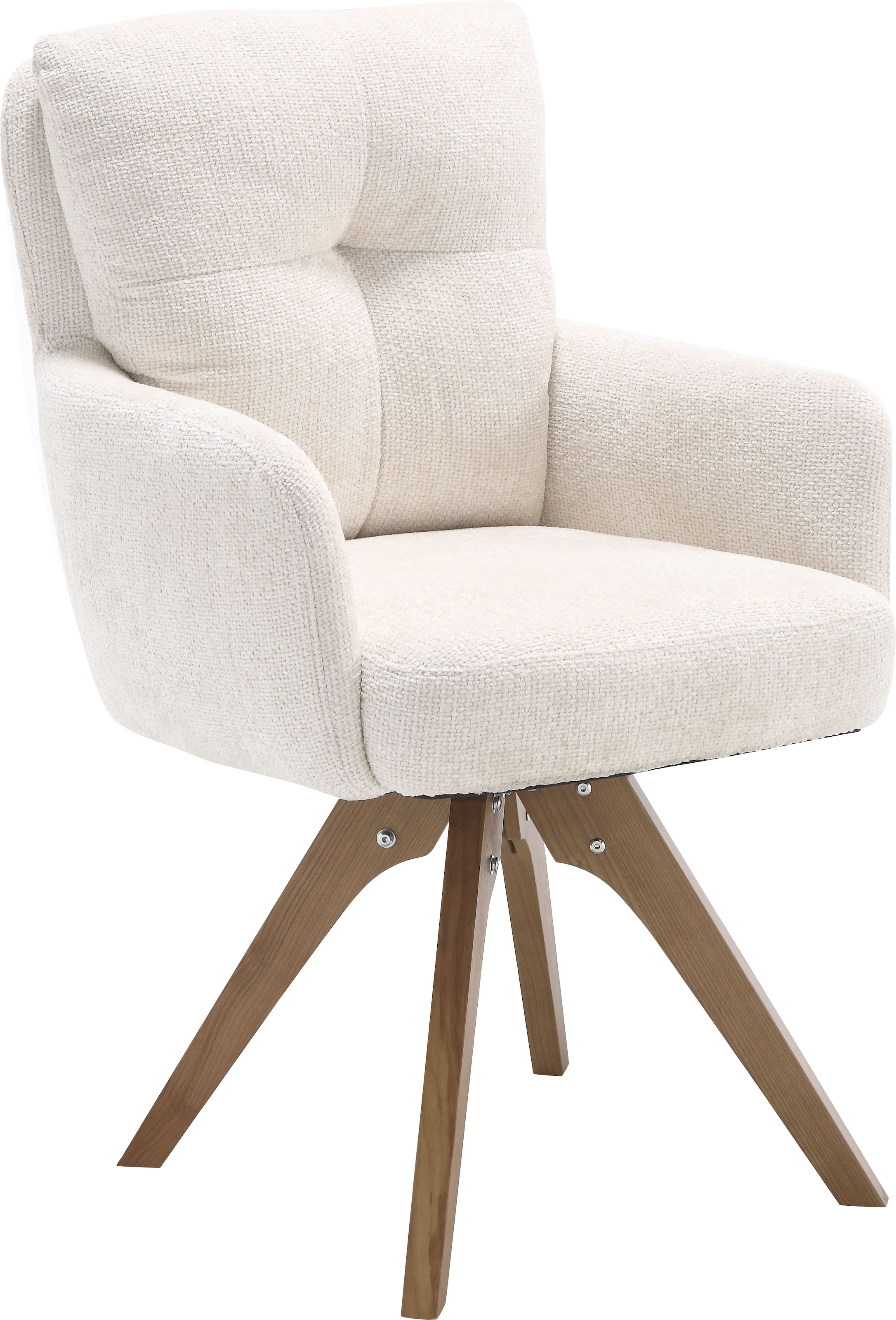Home affaire Esszimmerstuhl "Valldemossa", (Set), 2 St., Boucle günstig online kaufen