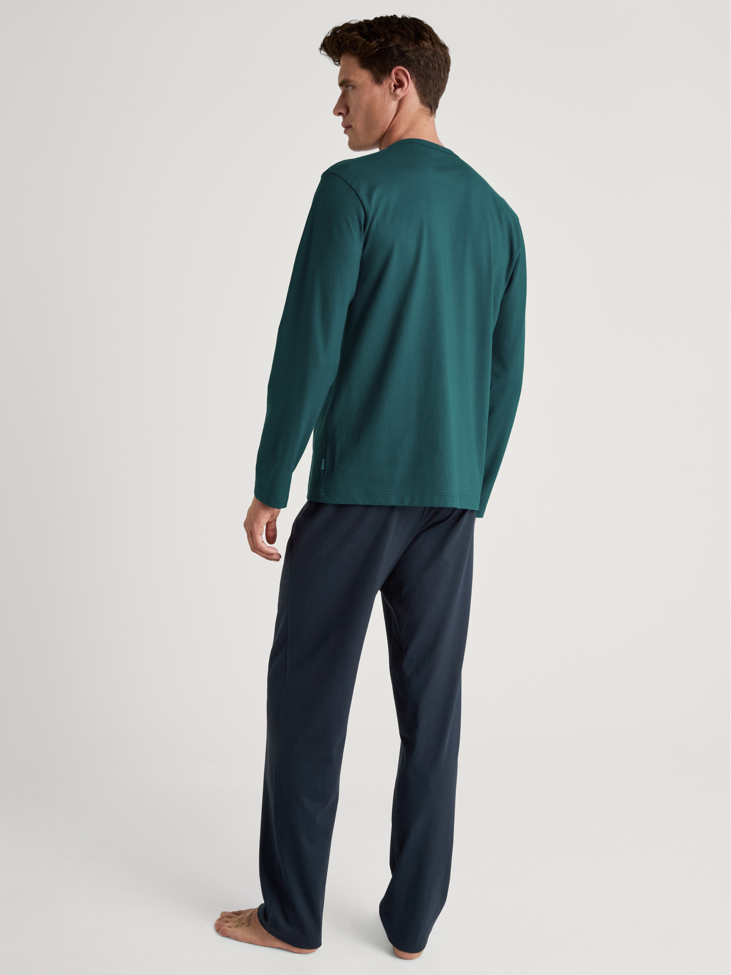 CALIDA Schlafanzug "Relax Essentials" 2 Stk. tlg., mit aufgesetzter Brustta günstig online kaufen