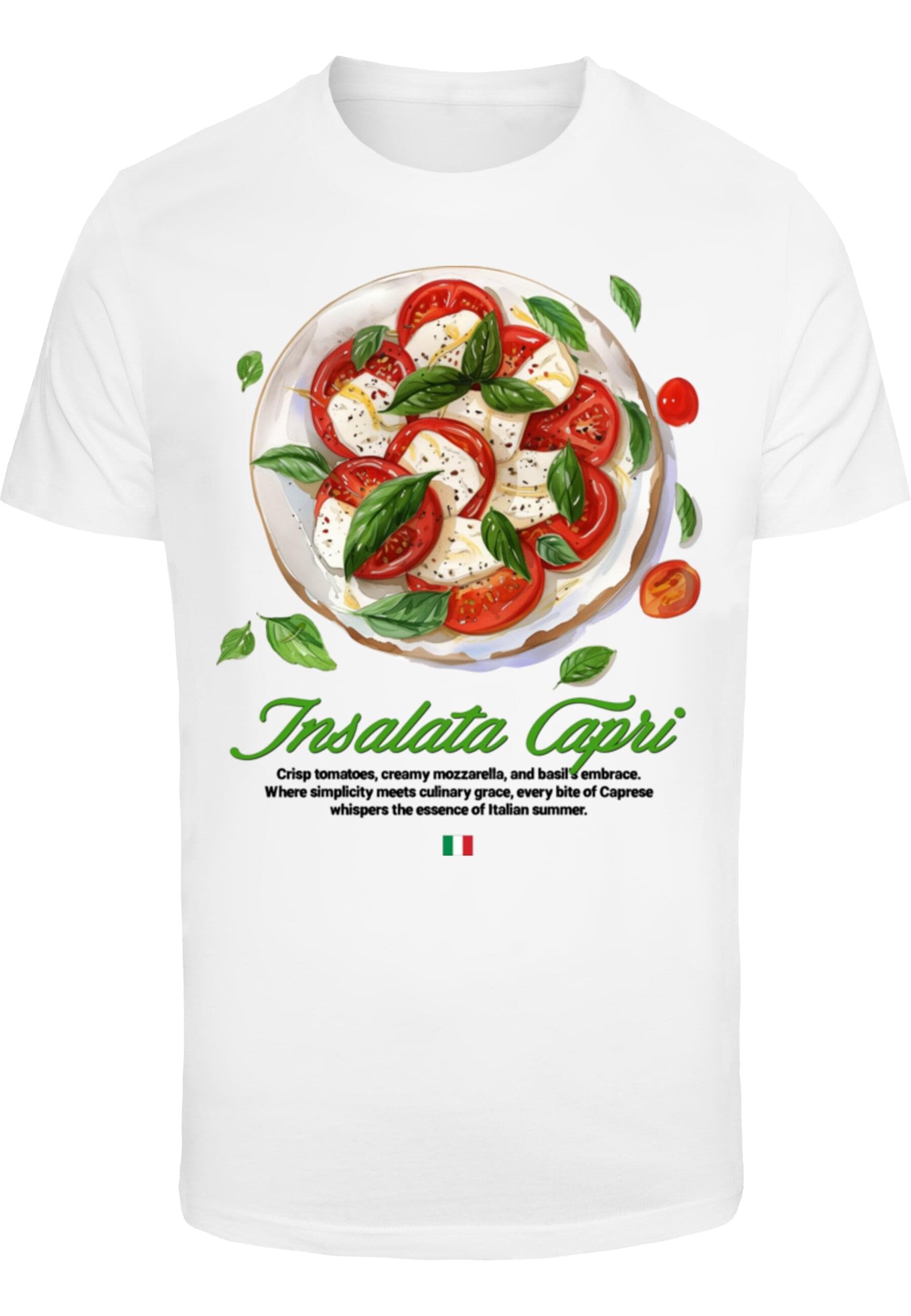 MisterTee T-Shirt "MisterTee Insalata Capri Tee" 1 Stk. tlg. günstig online kaufen