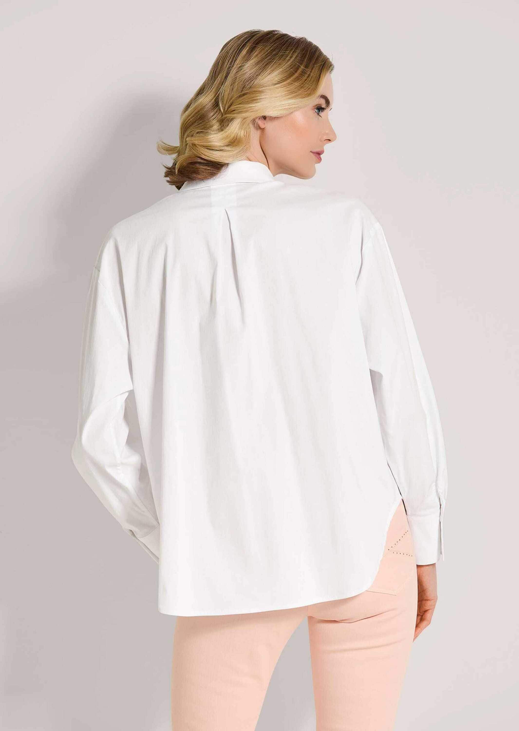 MADELEINE Langarmbluse »Bluse Bluse mit Glanz-Akzent«