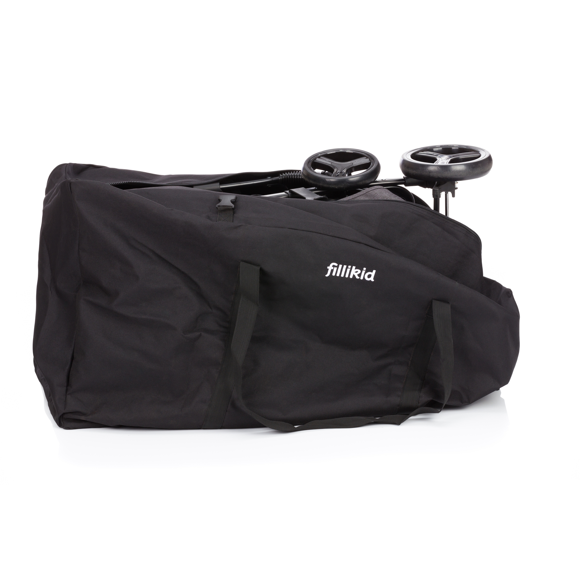 Fillikid Kinderwagen-Transporttasche »BIG 80x60x45 cm, schwarz«