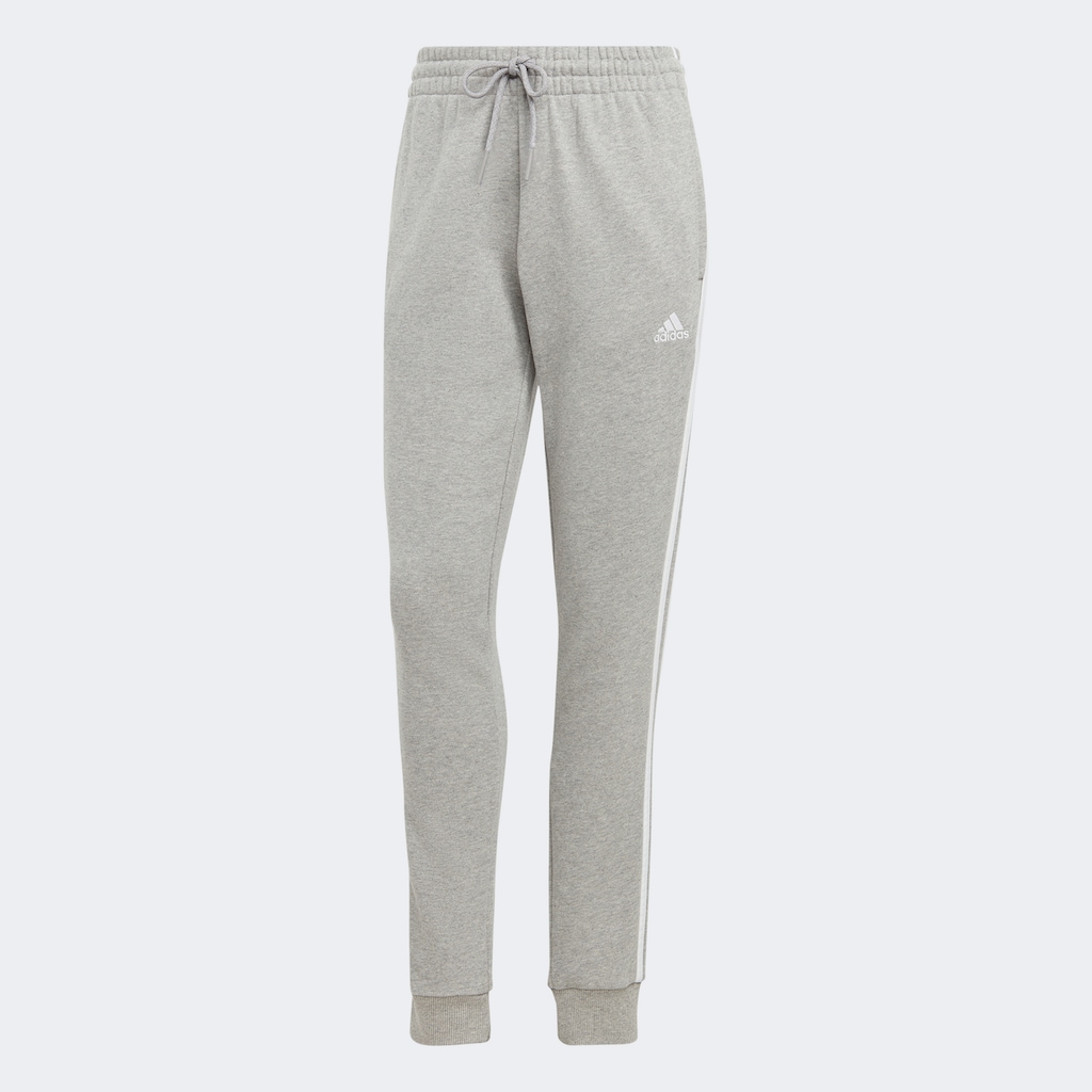 adidas Sportswear Sporthose »ESSENTIALS 3STREIFEN FRENCH TERRY CUFFED HOSE«, (1 tlg.)