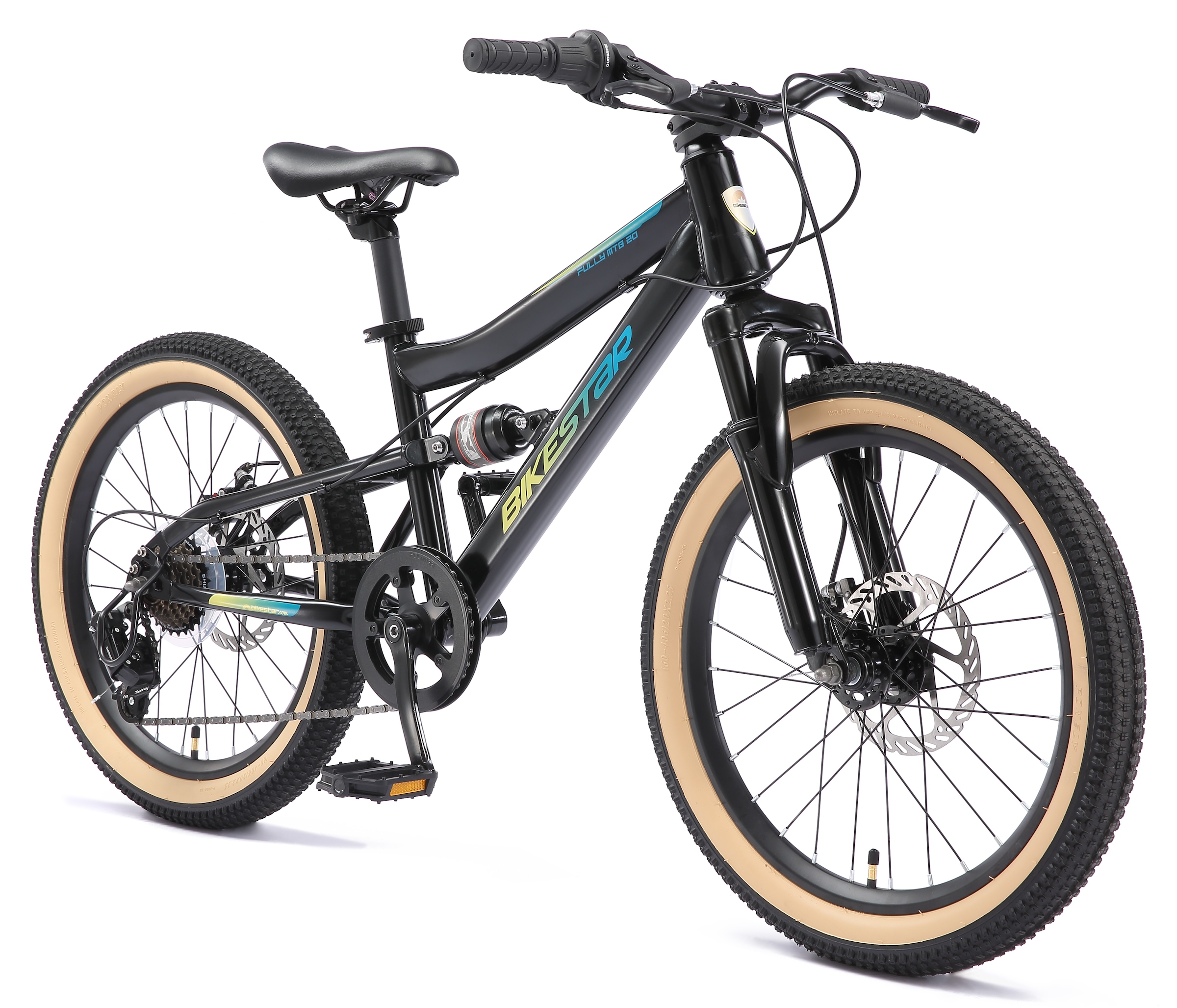 Bikestar Jugendfahrrad 7 Gang Shimano RD-TY21 Schaltwerk Kettenschaltung