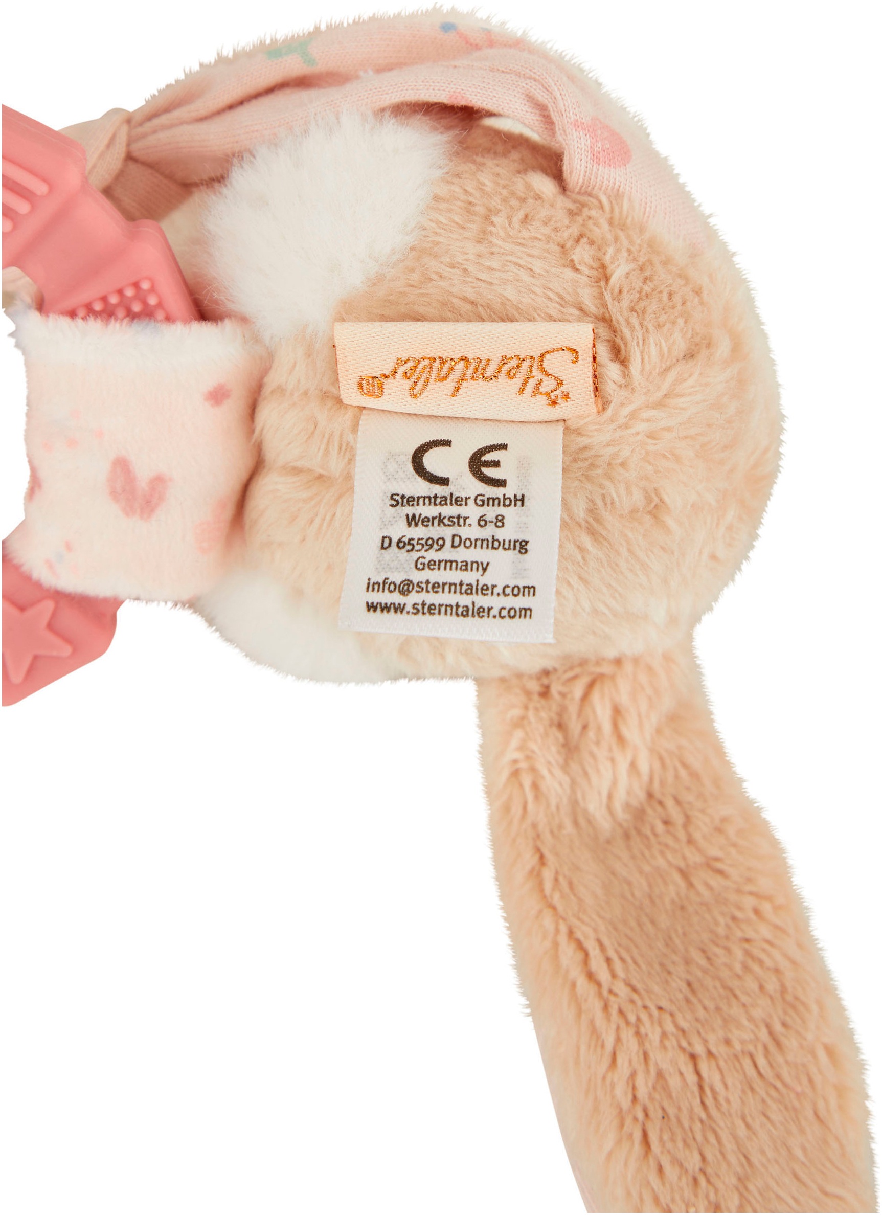 Sterntaler® Greifling »Hase Hanni mit Silikonring« mit Rassel