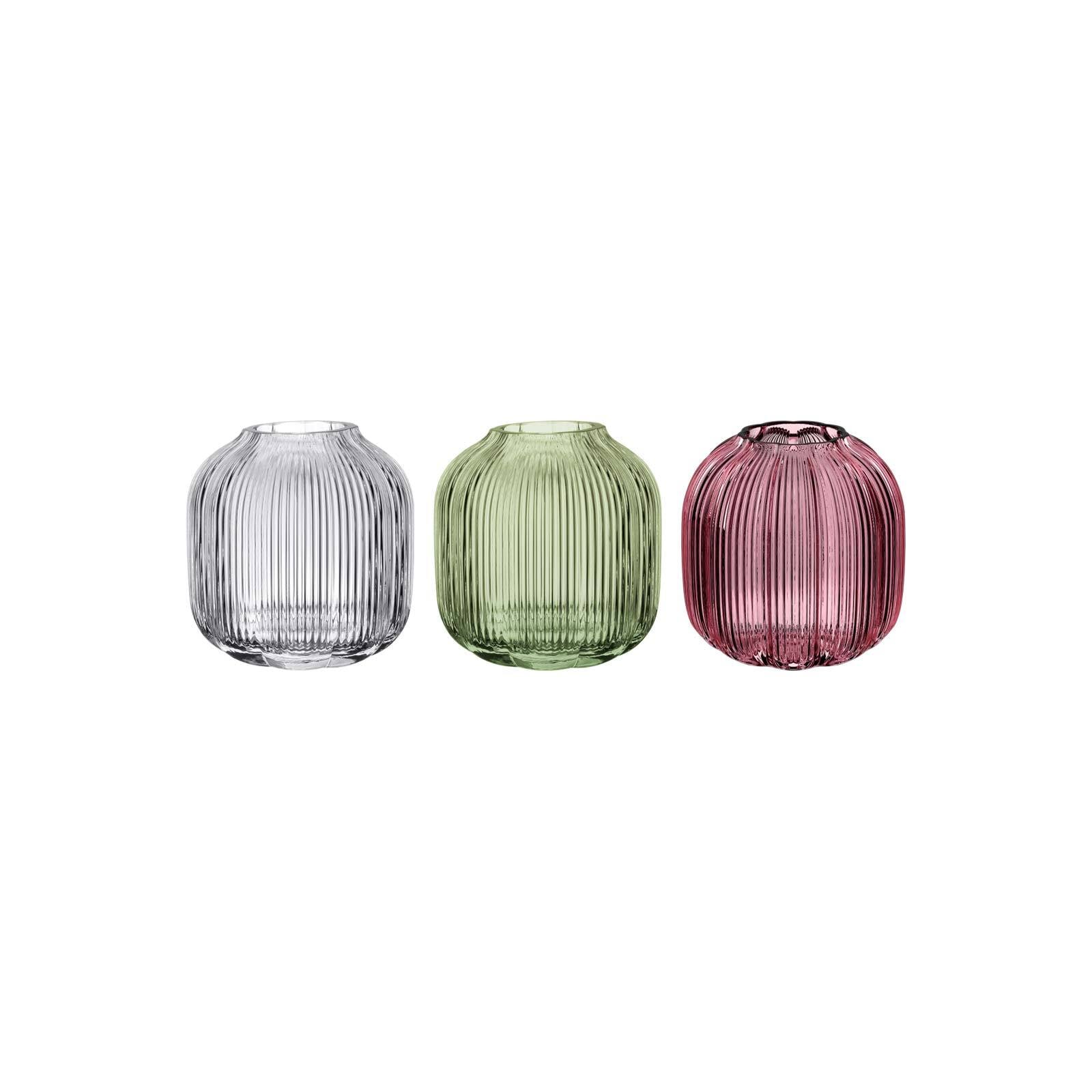 Villeroy & Boch Dekovase "Vasen-Set Fleur 11 cm 3er Set bunt" Spülmaschinenfest