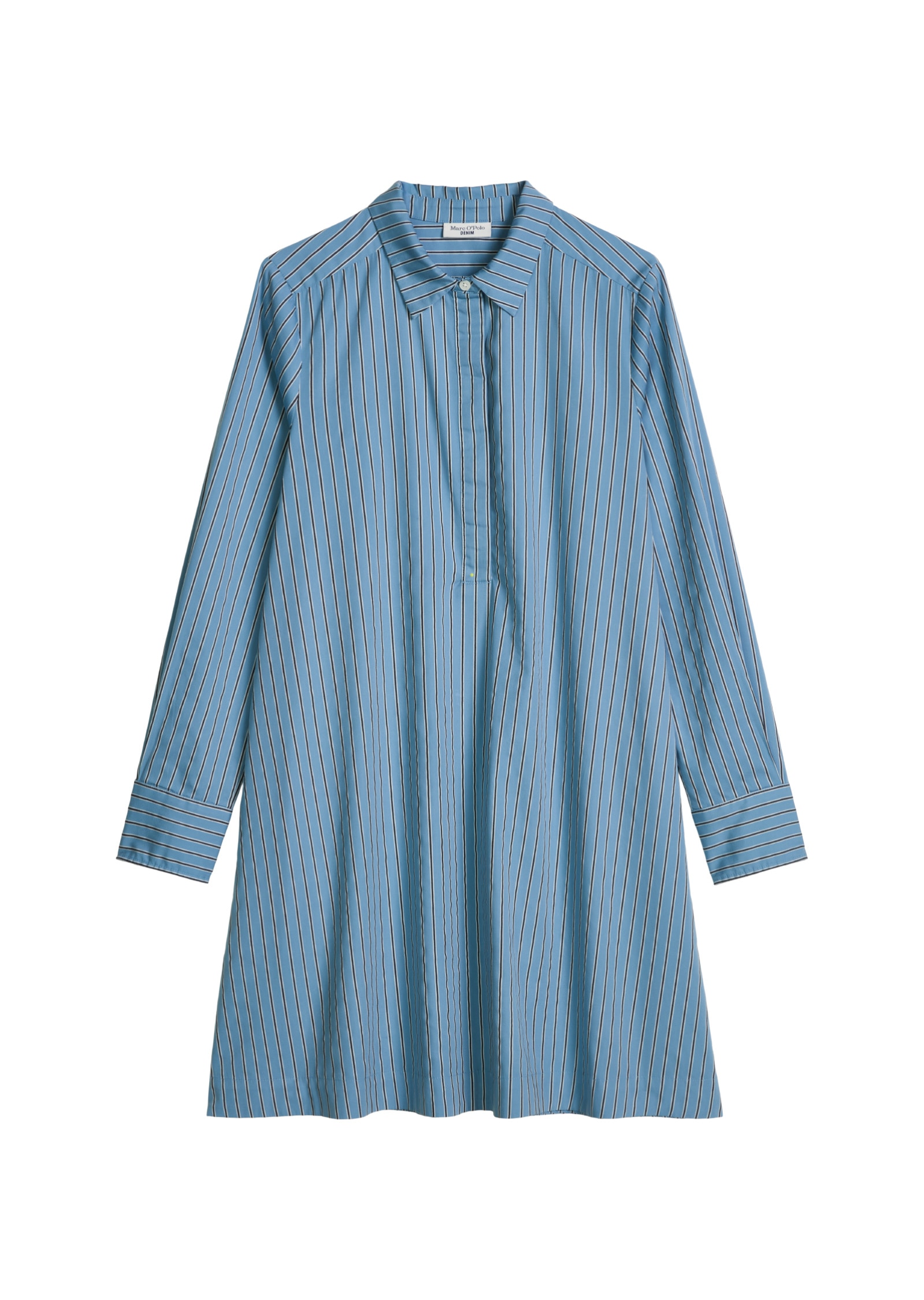 Marc O'Polo DENIM Hemdblusenkleid »aus Organic Cotton-Lyocell-Mix«