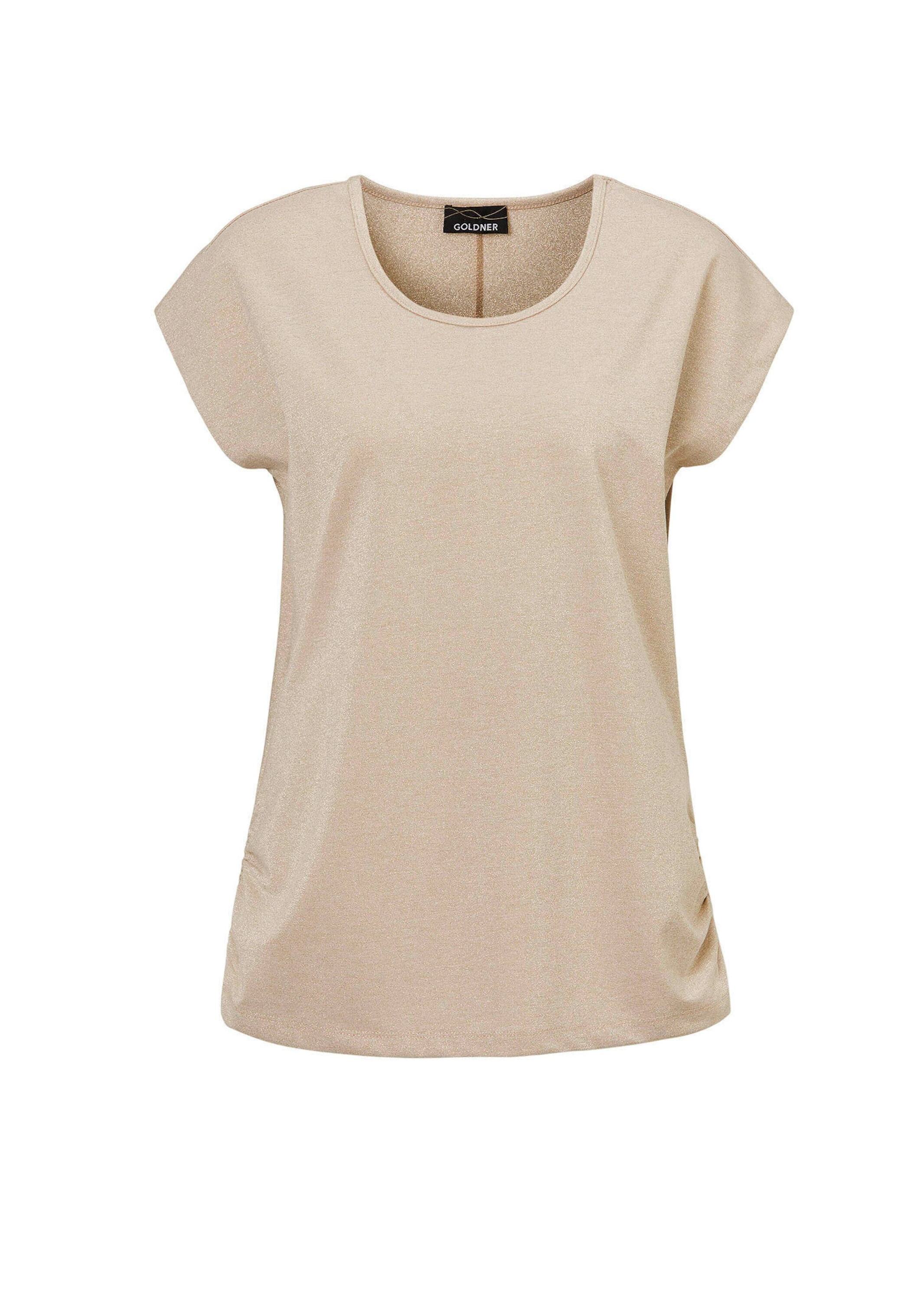 GOLDNER "Elegantes Viskoseshirt mit Rundhals" keine/nicht relevant