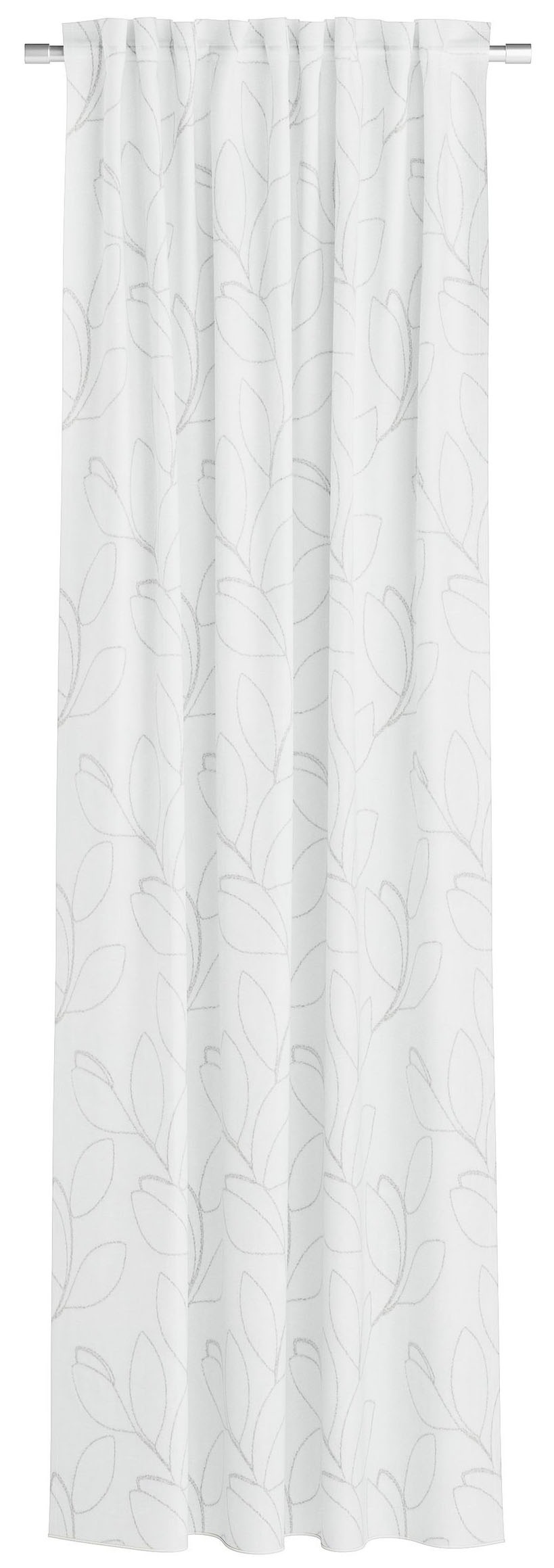 Neutex for you! Vorhang »NENA« Multifunktionsband 1 Stk. tlg. Bouclé-Optik, criss-cross Struktur, Stickmuster