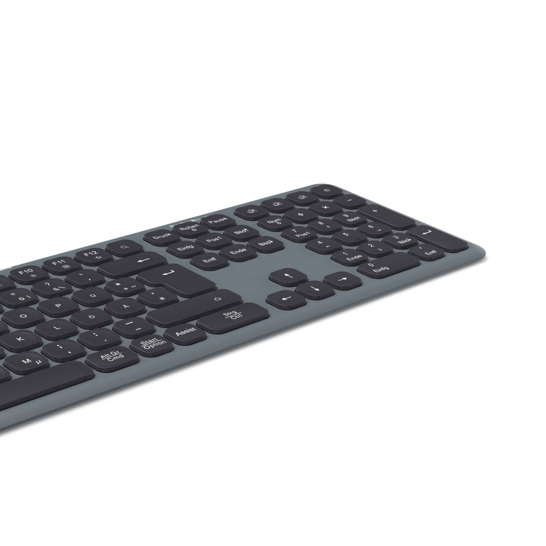 Hama Tastatur »Tastatur WK-550 (kabellos, QUERTZ, Multi-Device)«