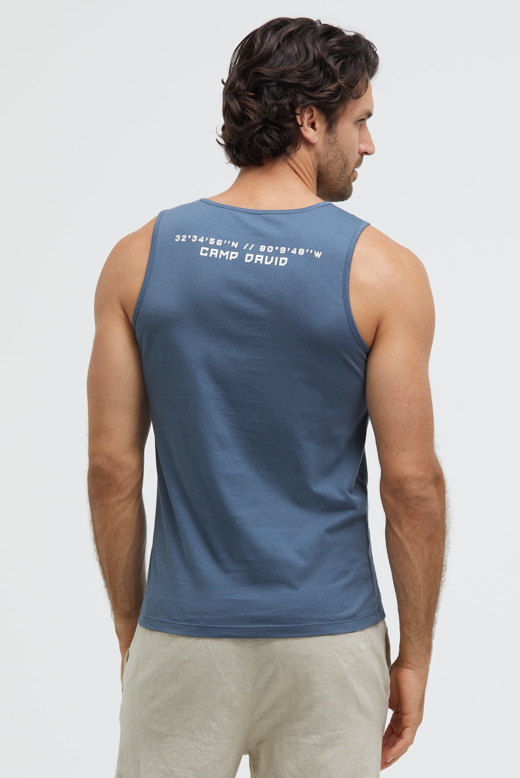 CAMP DAVID Tanktop aus Baumwolle