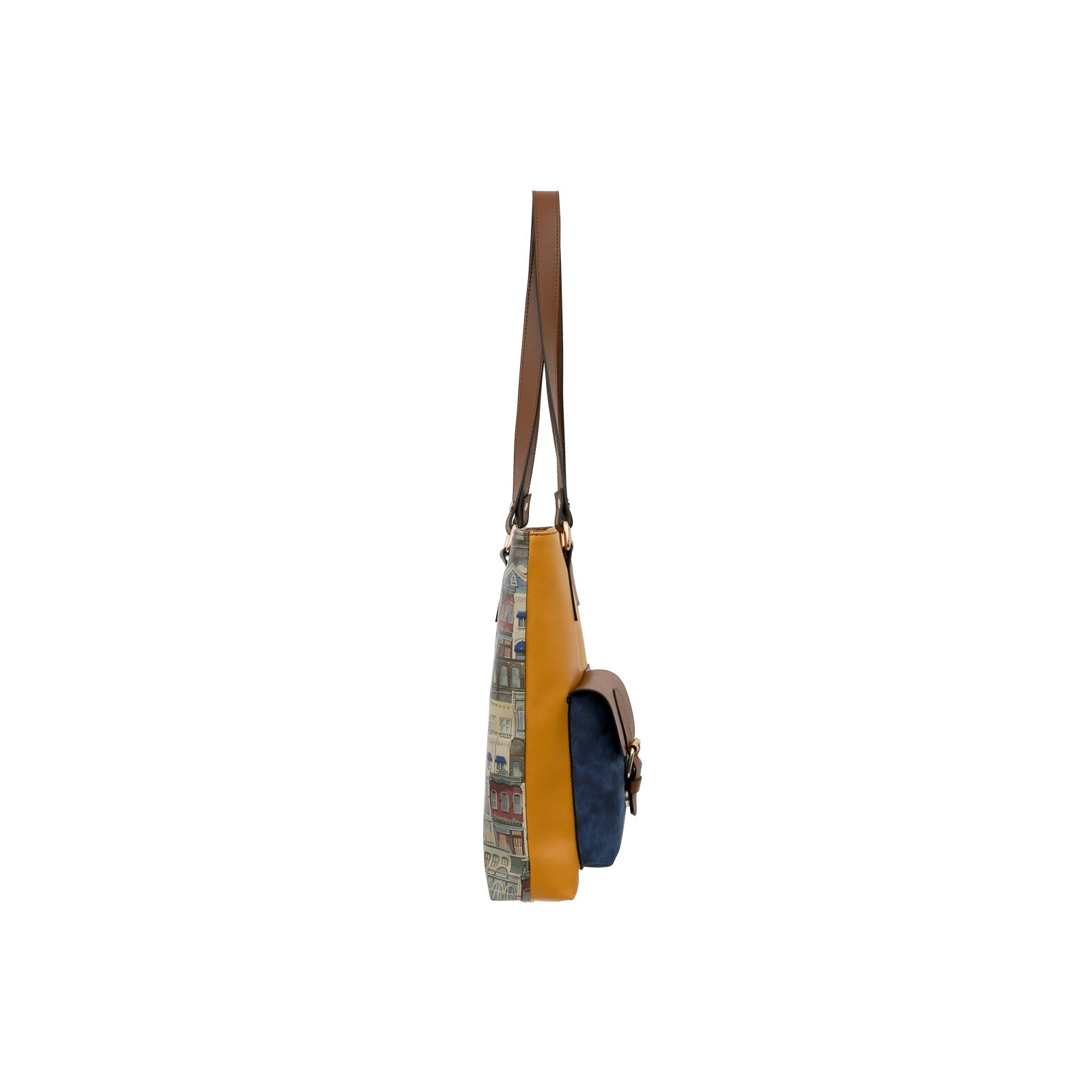 DOGO Umhängetasche »Multi Pocket Bag Frame Of Mind Damen Handtaschen (Fashion) /«, Vegan