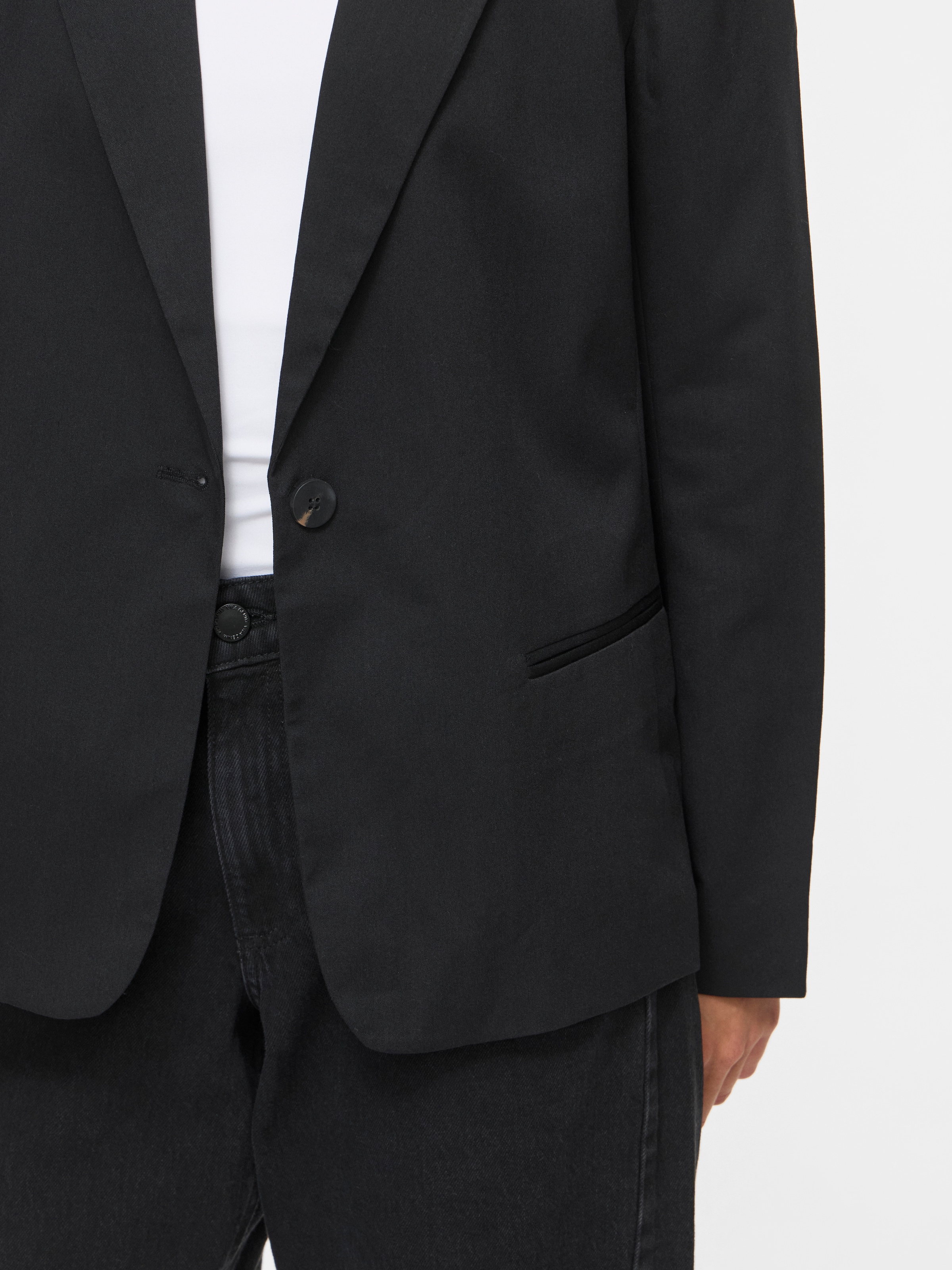 Vila Kurzblazer »VIBELLA L/S BLAZER - NOOS« Materialmix
