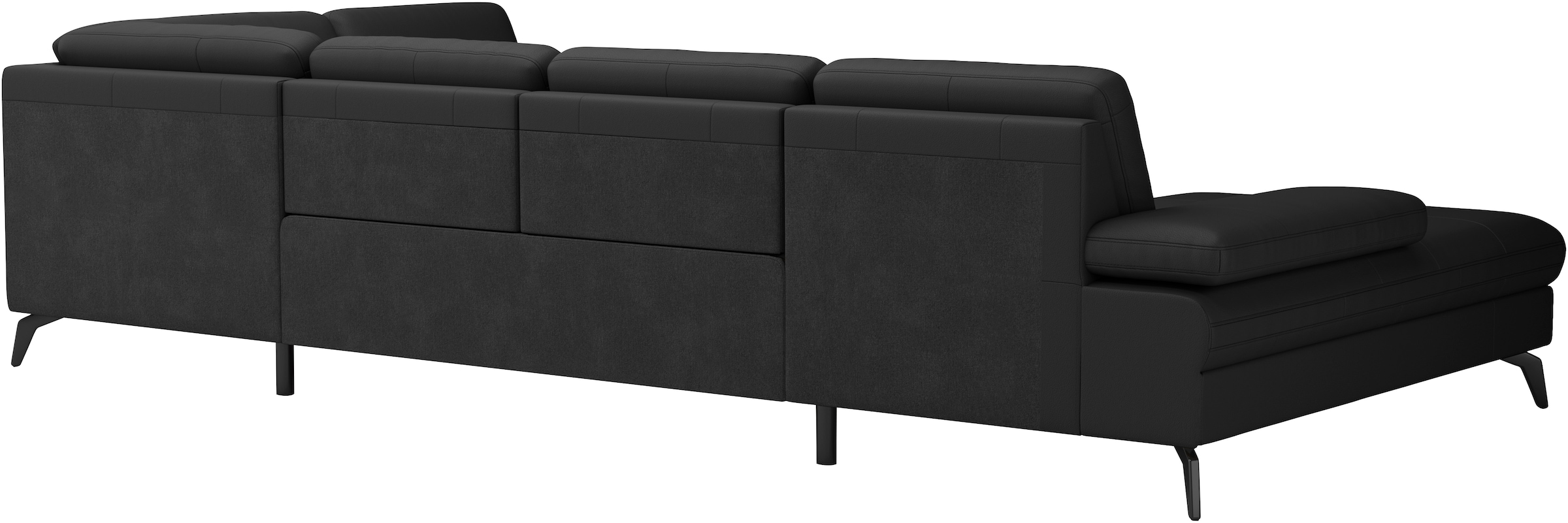 sit&more Wohnlandschaft »Morris U-Form, inkl. Sitztiefenverstellung«, wahlweise mit Armteilverstellung, Bettfunktion & Bettkasten