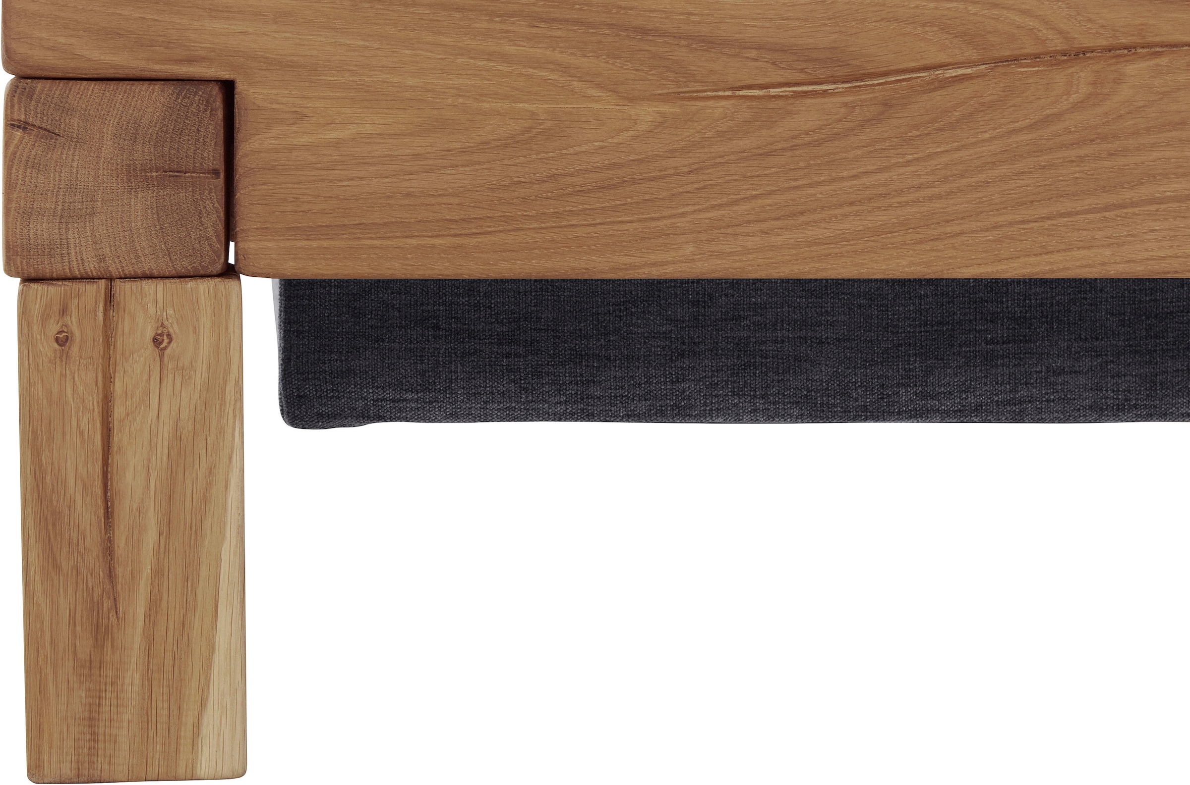 Home affaire Boxspringbett »Villads« Liegefläche: 160/200 cm aus Balkeneiche, Inside-Boxspring-Unterbau