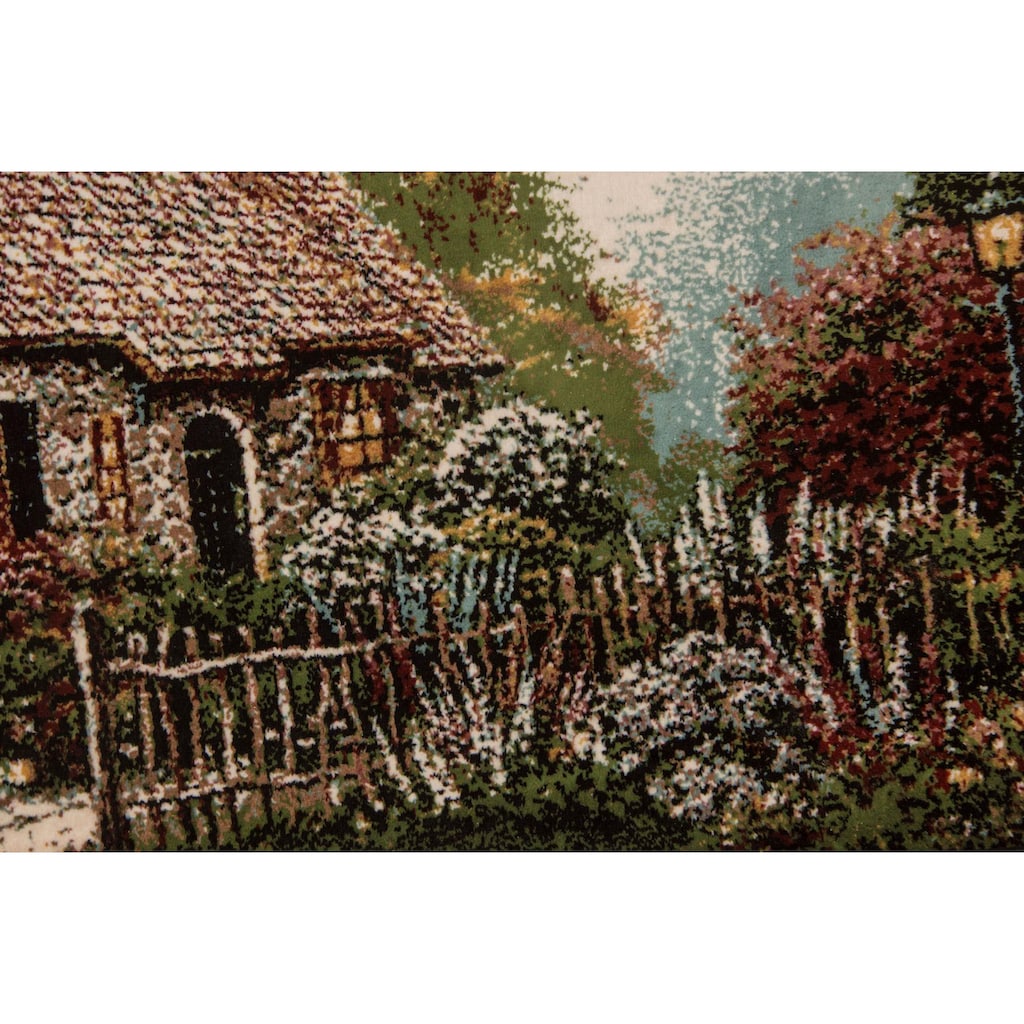 morgenland Wandteppich »Bild-Teppich Figurativ 85 x 60 cm«, rechteckig