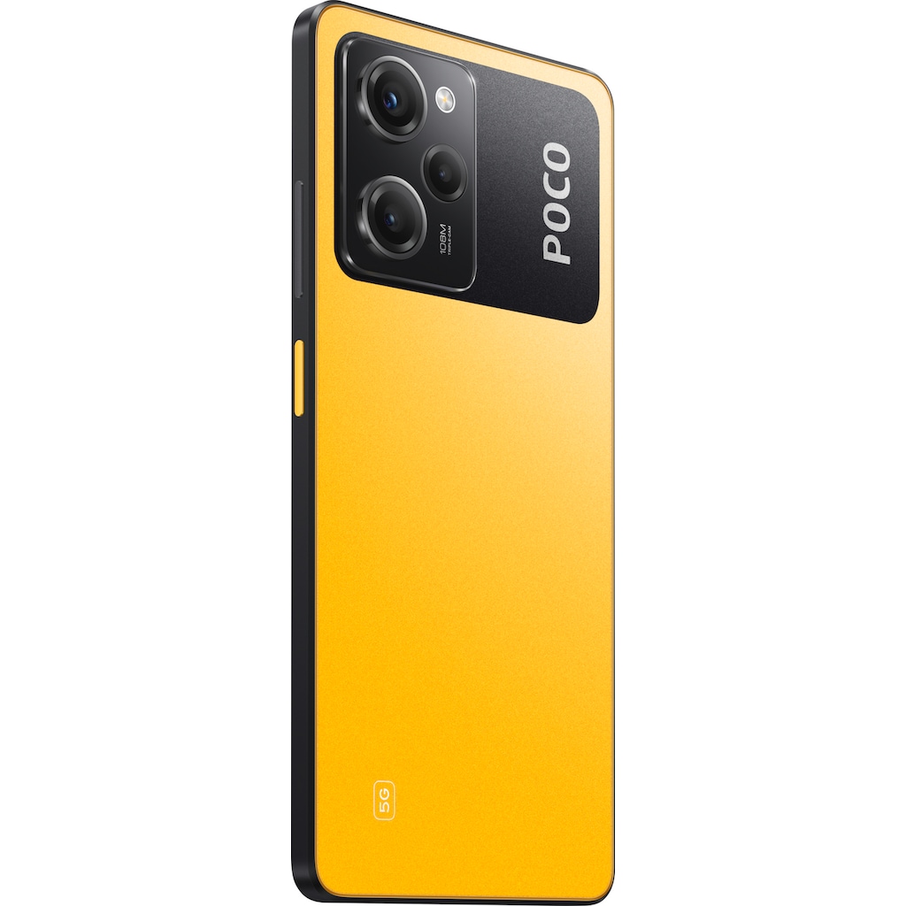 Xiaomi Smartphone »POCO X5 Pro 5G 6GB+128GB«, Gelb, 16,9 cm/6,67 Zoll, 128 GB Speicherplatz, 108 MP Kamera