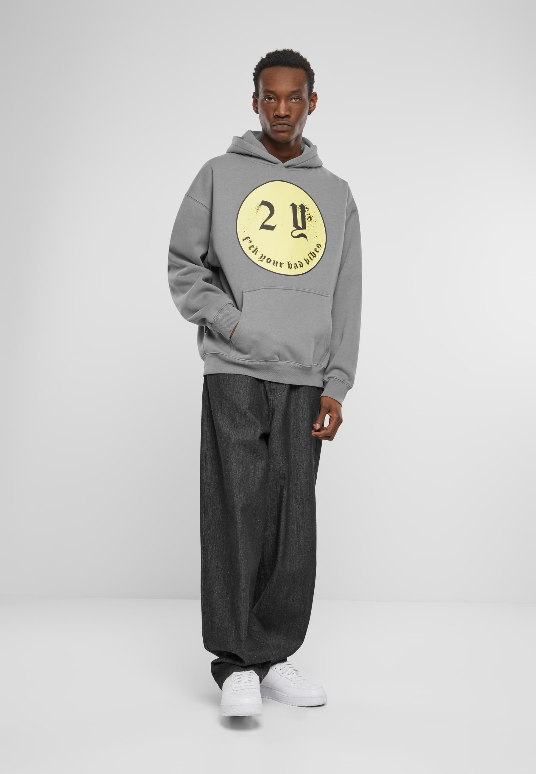 2Y Studios Kapuzensweatshirt »2Y Studios Herren Smiley Oversize Hoodie«