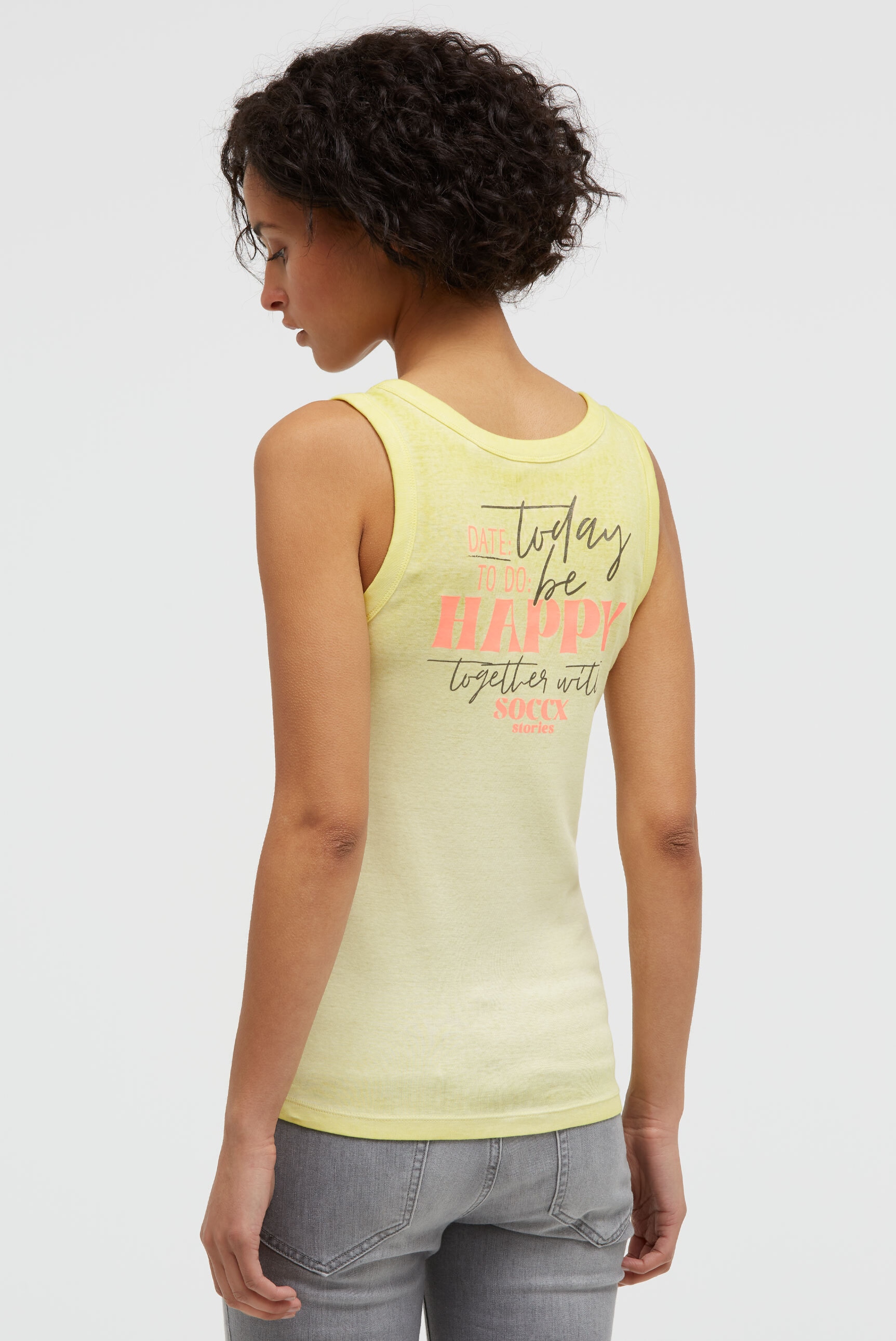 SOCCX Tanktop aus Baumwolle günstig online kaufen