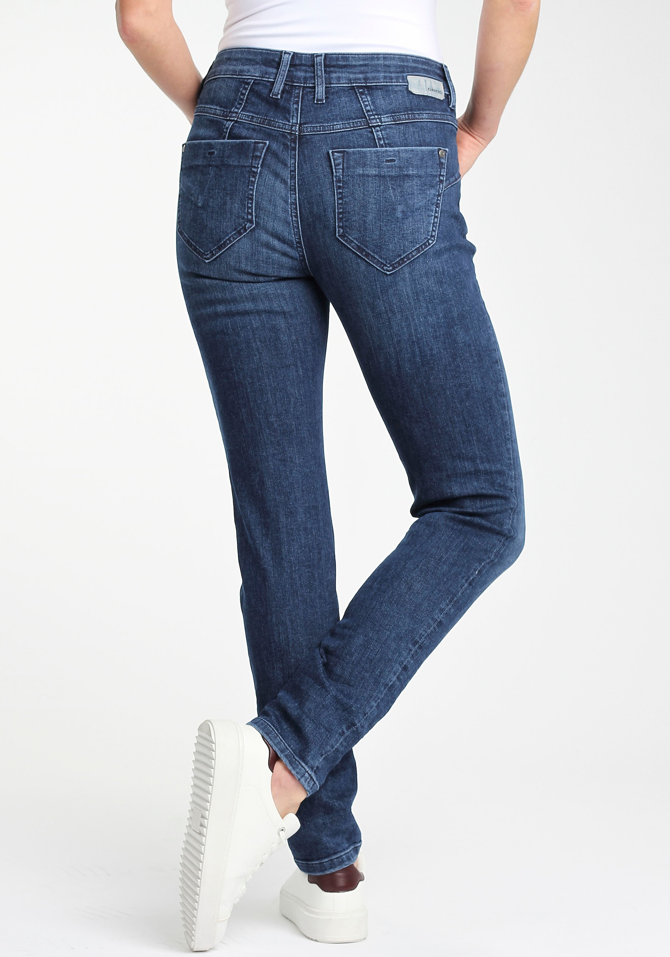 GANG Skinny-fit-Jeans »94MARISSA«, mit modischer V-Passe vorn & hinten