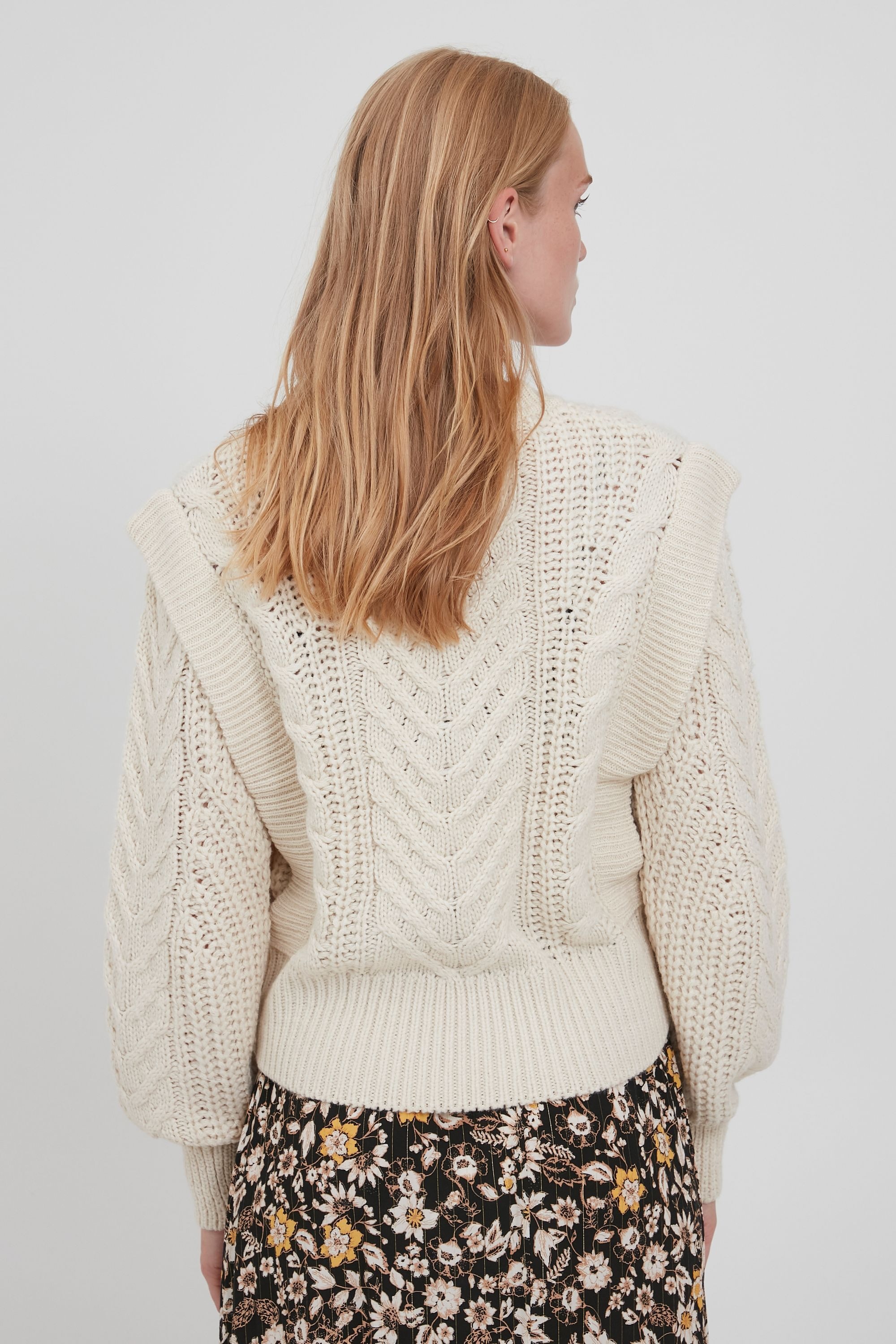 b.young Strickfleece-Pullover »Strickpullover BYOtinka«